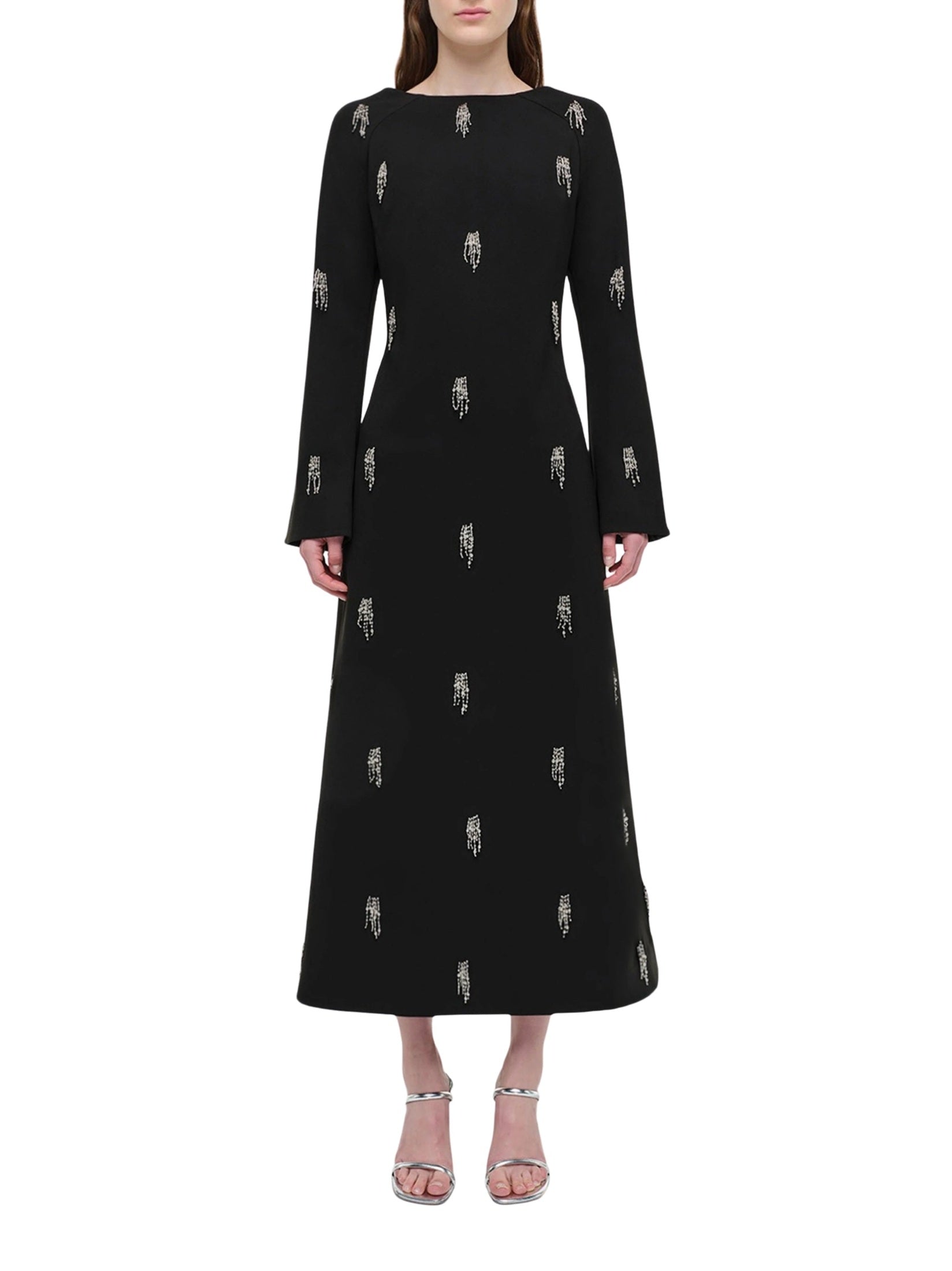 Coretta l/s midi dress