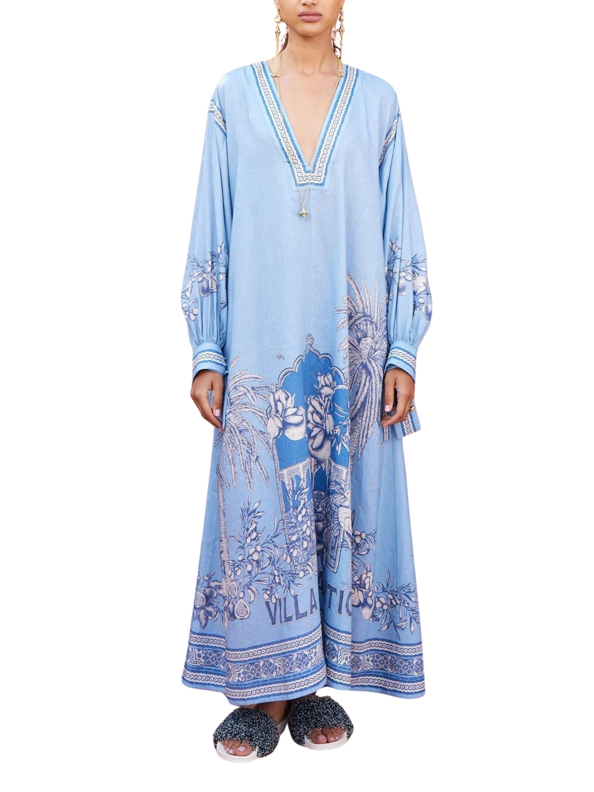 Villa romantica holiday midi dress