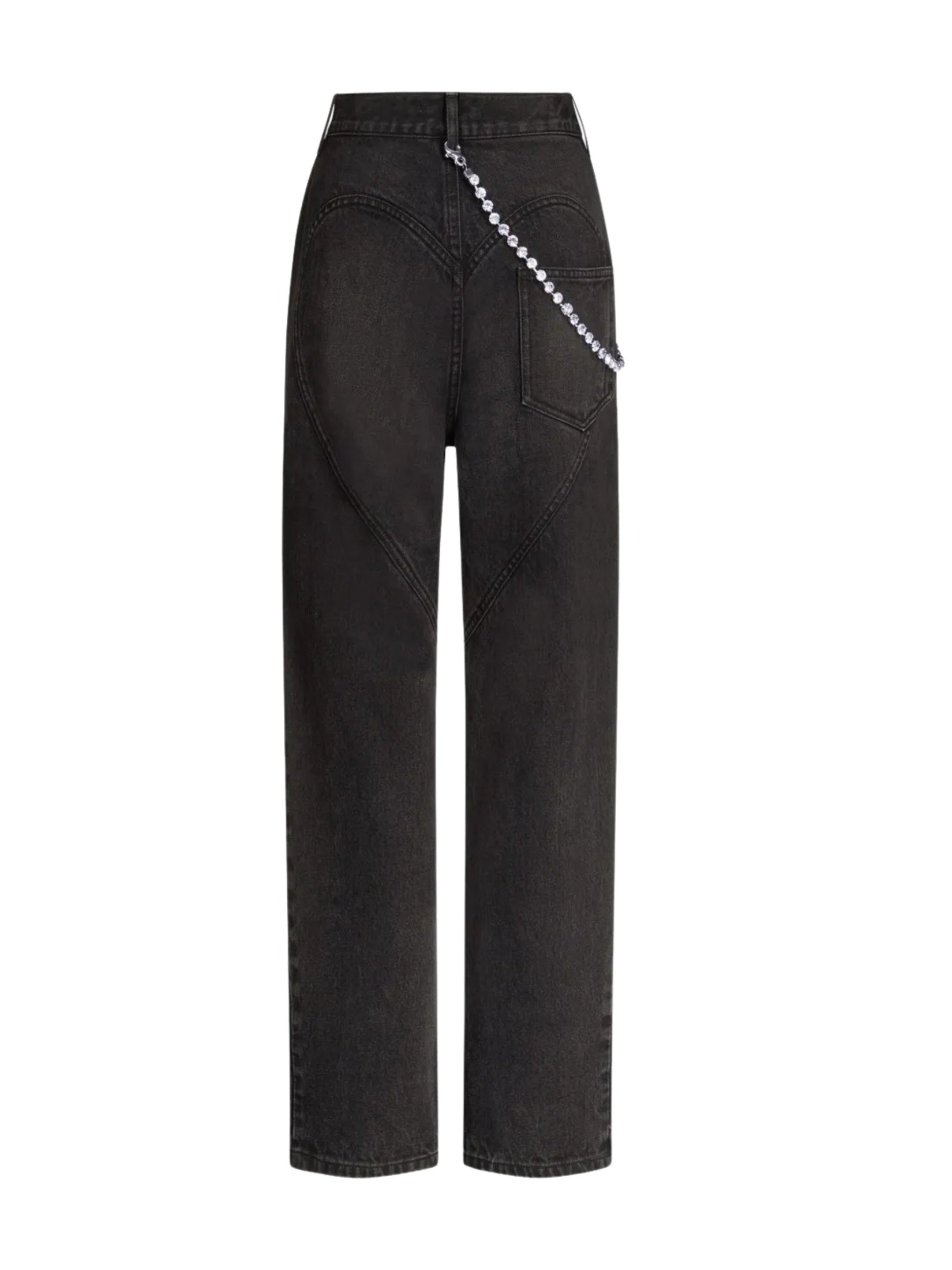 Slit jean