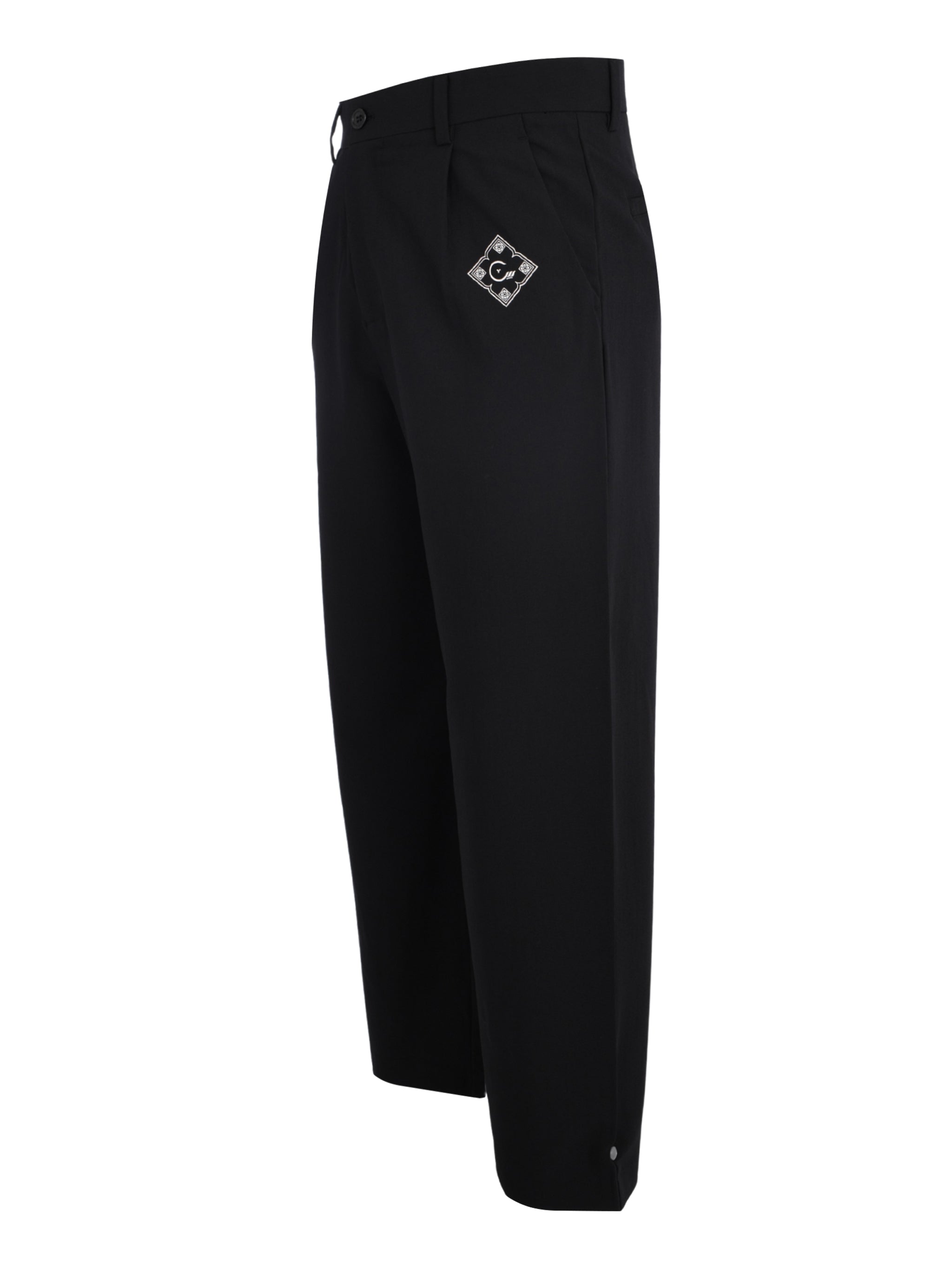 CENMAR BLACK FORMAL STRAIGHT LEG PANTS