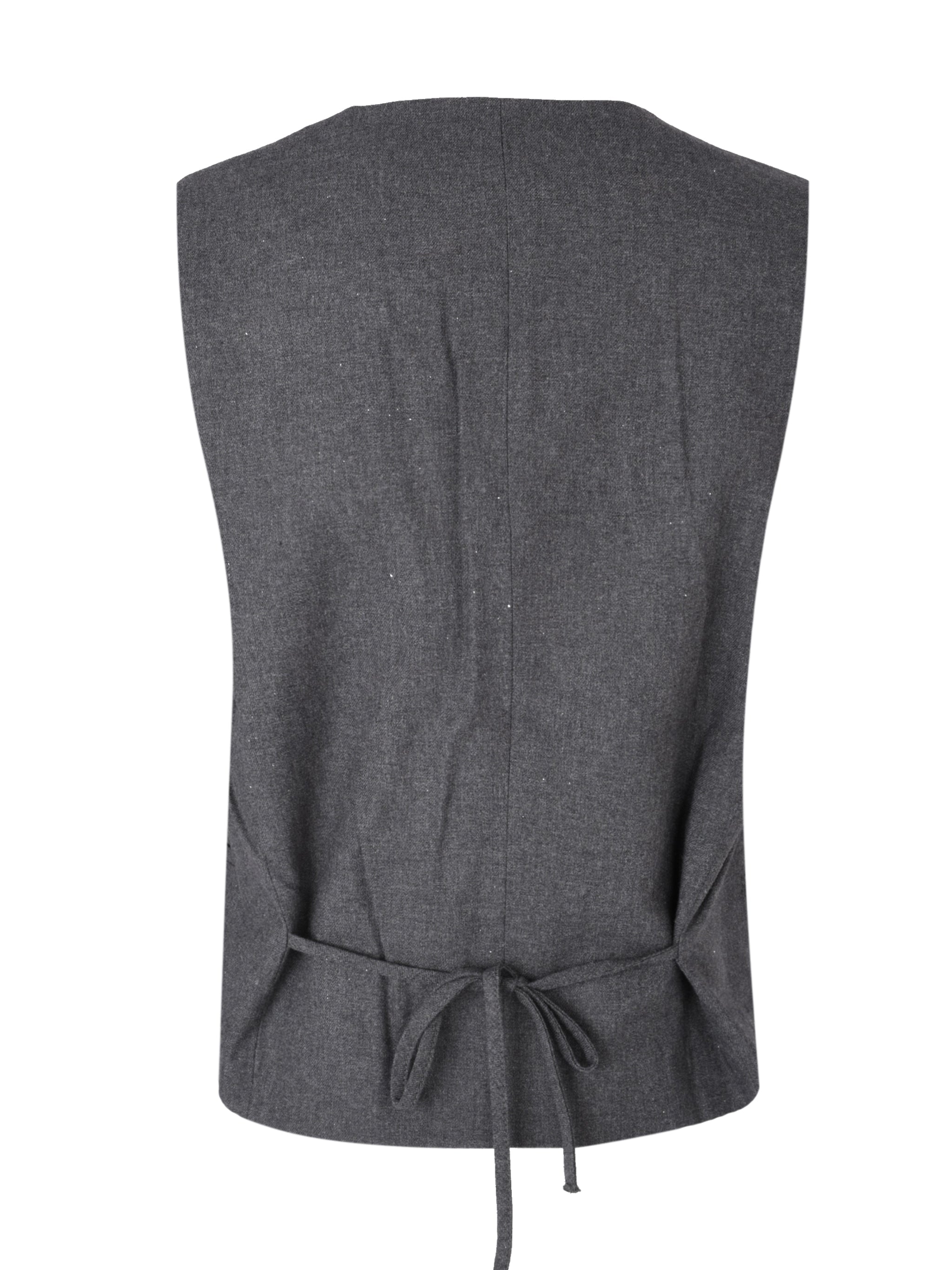 SABRE GREY DENIM VEST