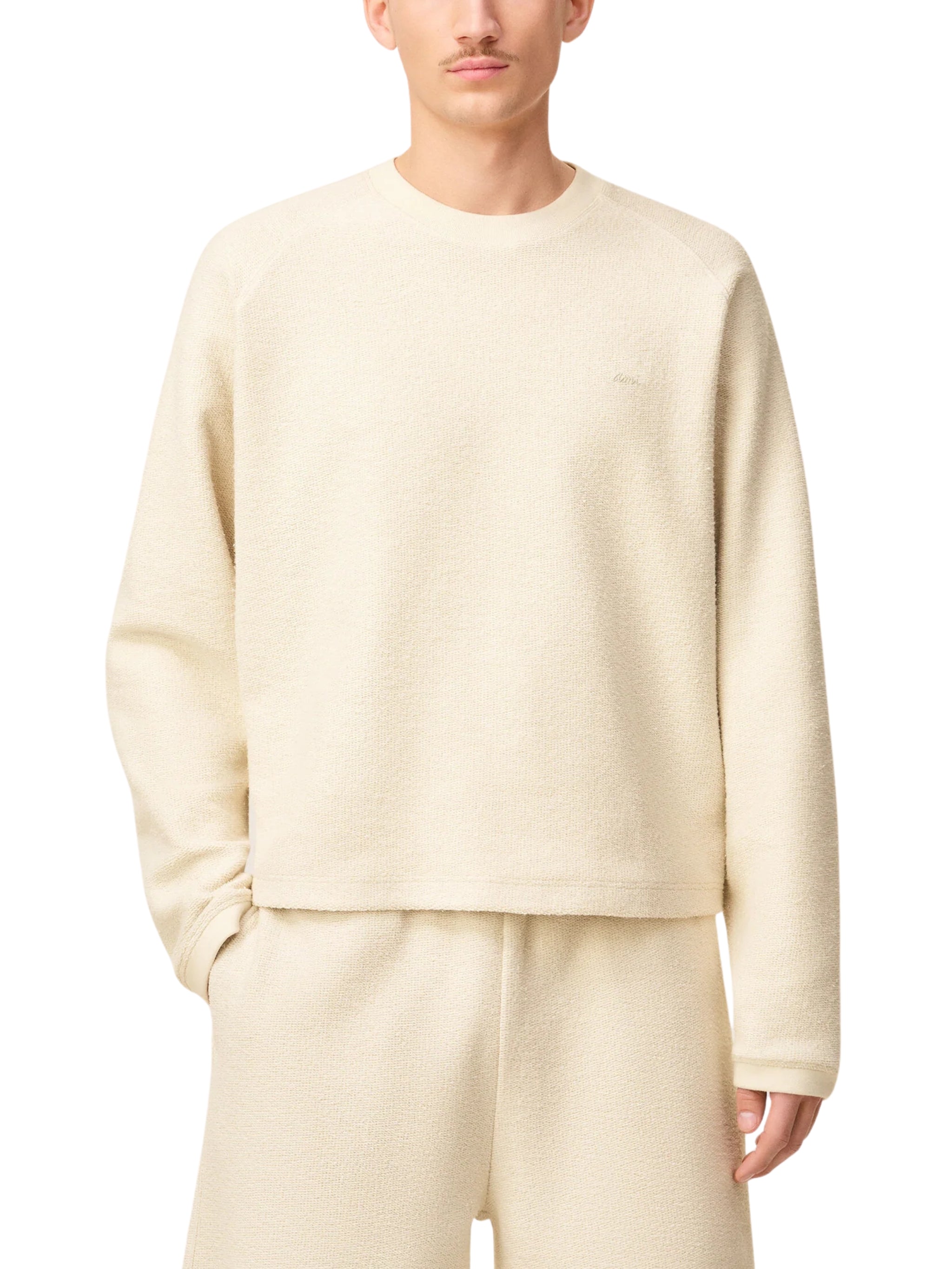 RAGLAN SLEEVE CREWNECK SWEATSHIRT