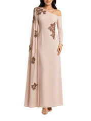 Hand embroiderd  venus cut 3d flower embroidery