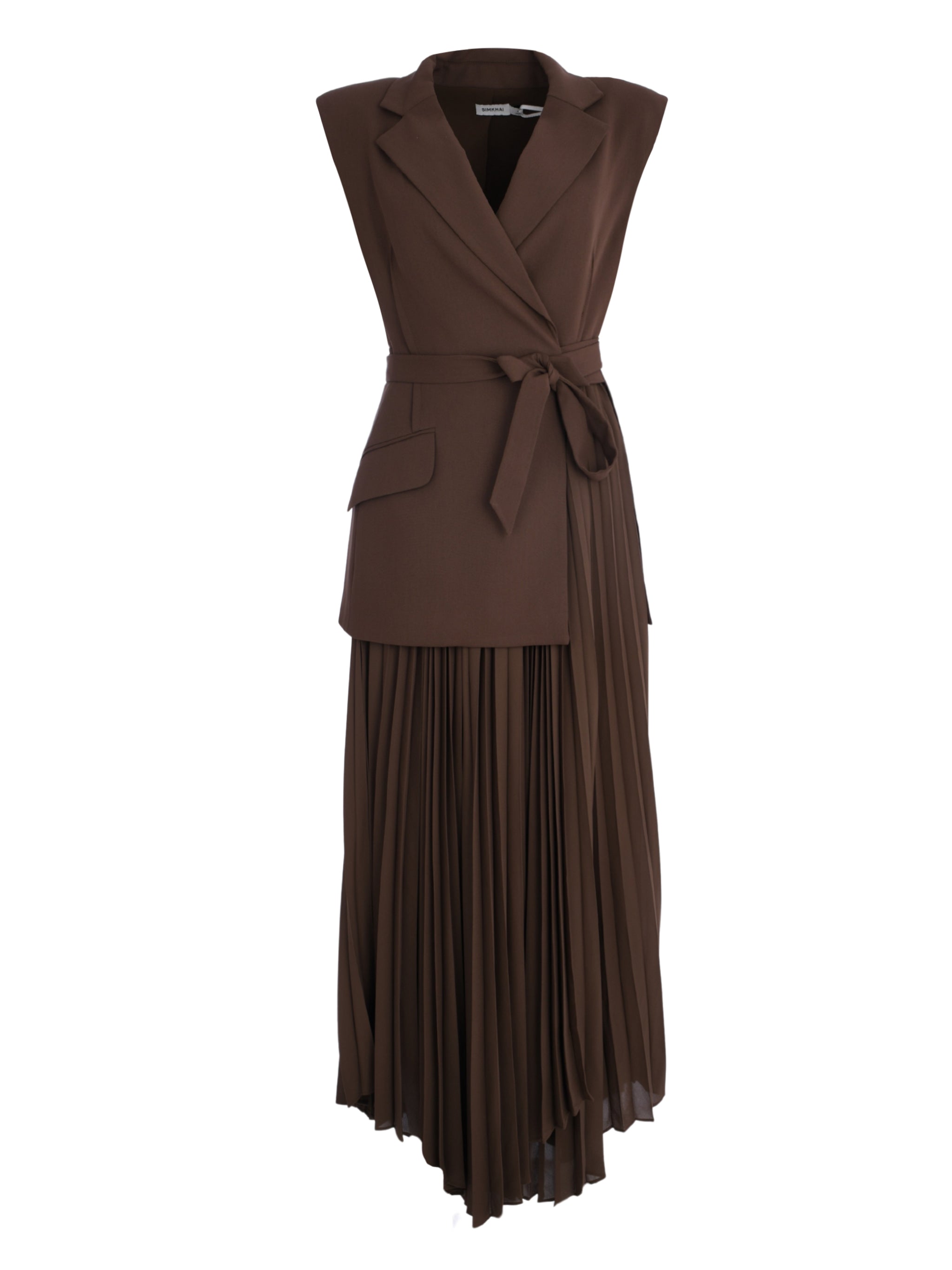 HELENA COMBO BLAZER DRESS