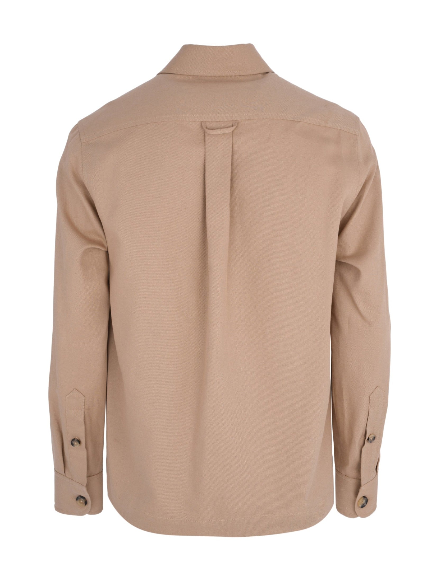 Jacket undecostructed shirt jacket shirt collar & wrist unlined regular fit