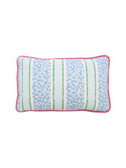 45*30 Garden Gate- Blue-Fuchsia