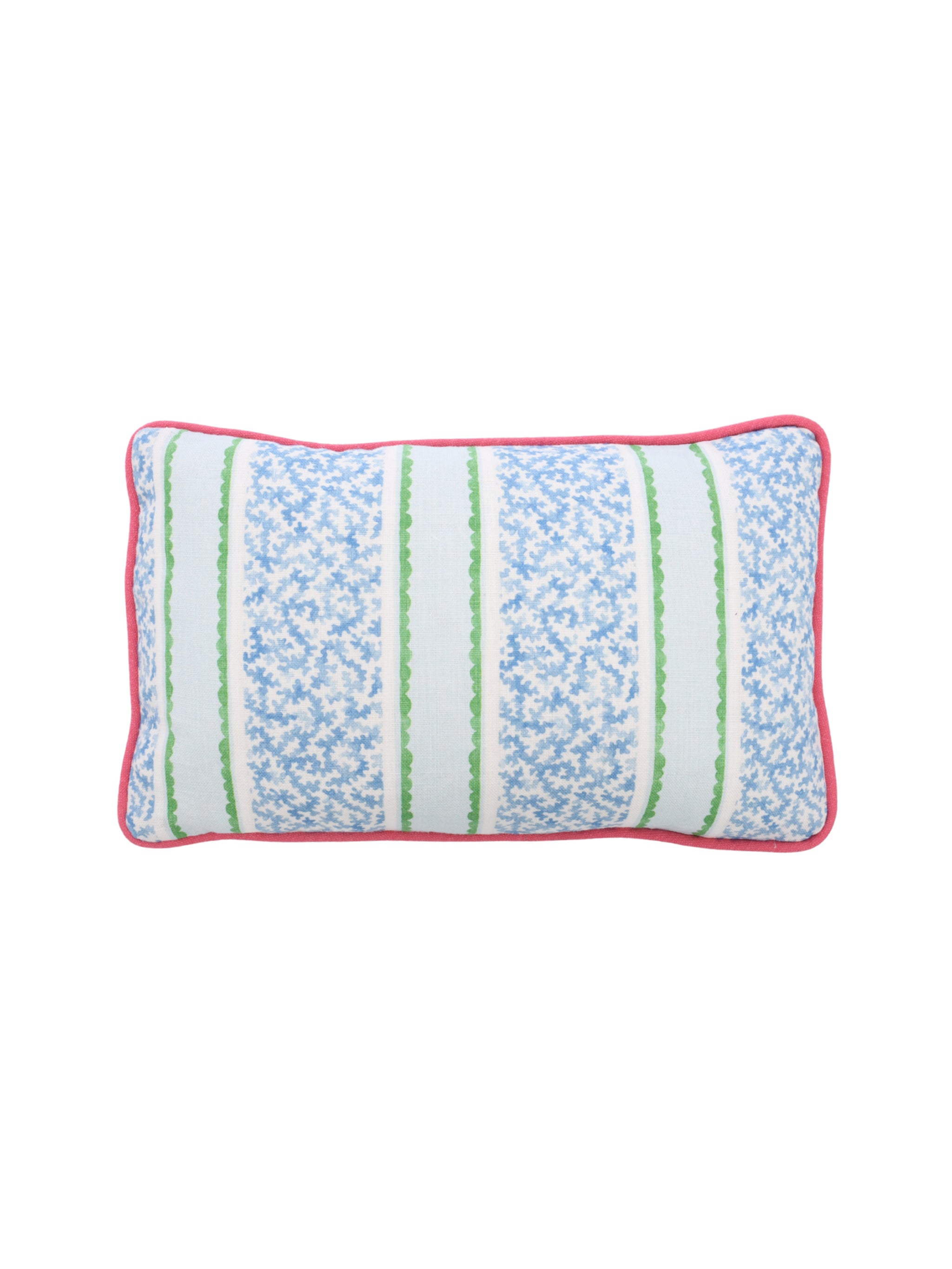 45*30 Garden Gate- Blue-Fuchsia