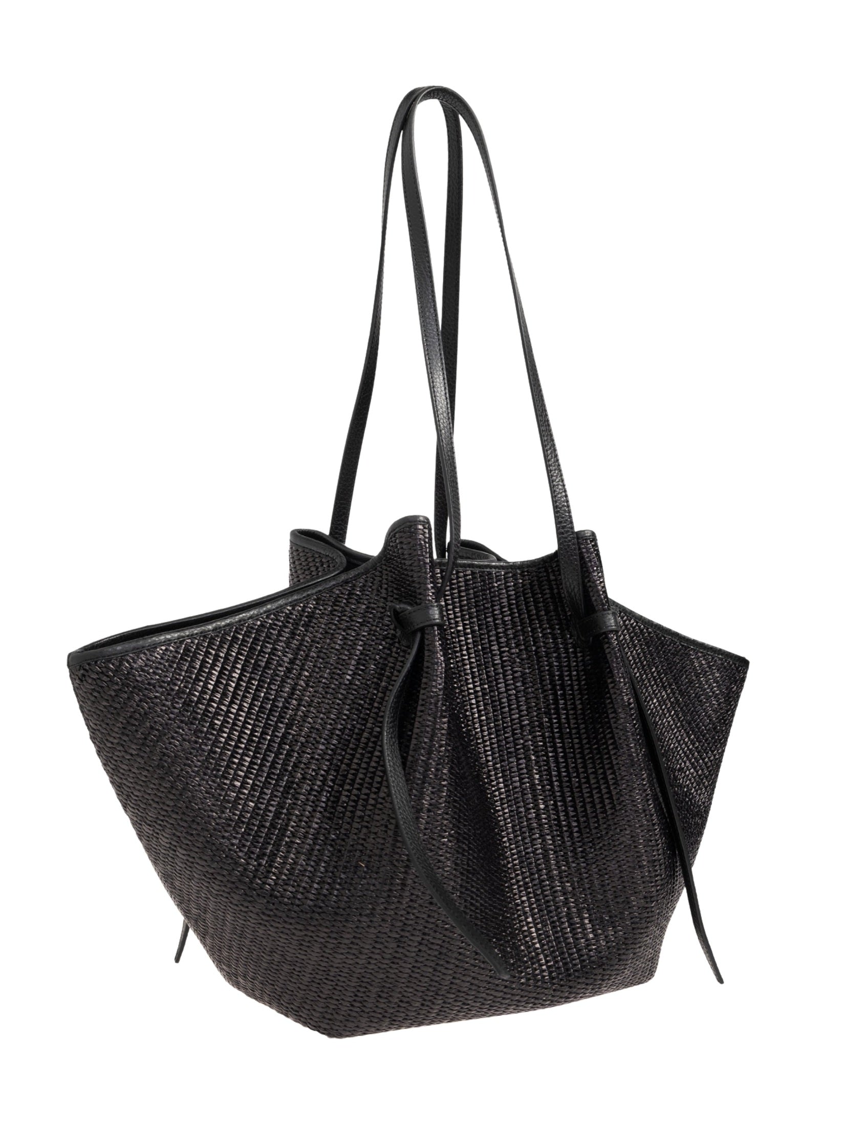 Large mochi woven raffia