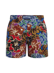 Men Swim Trunks Hawaiian Patchwork