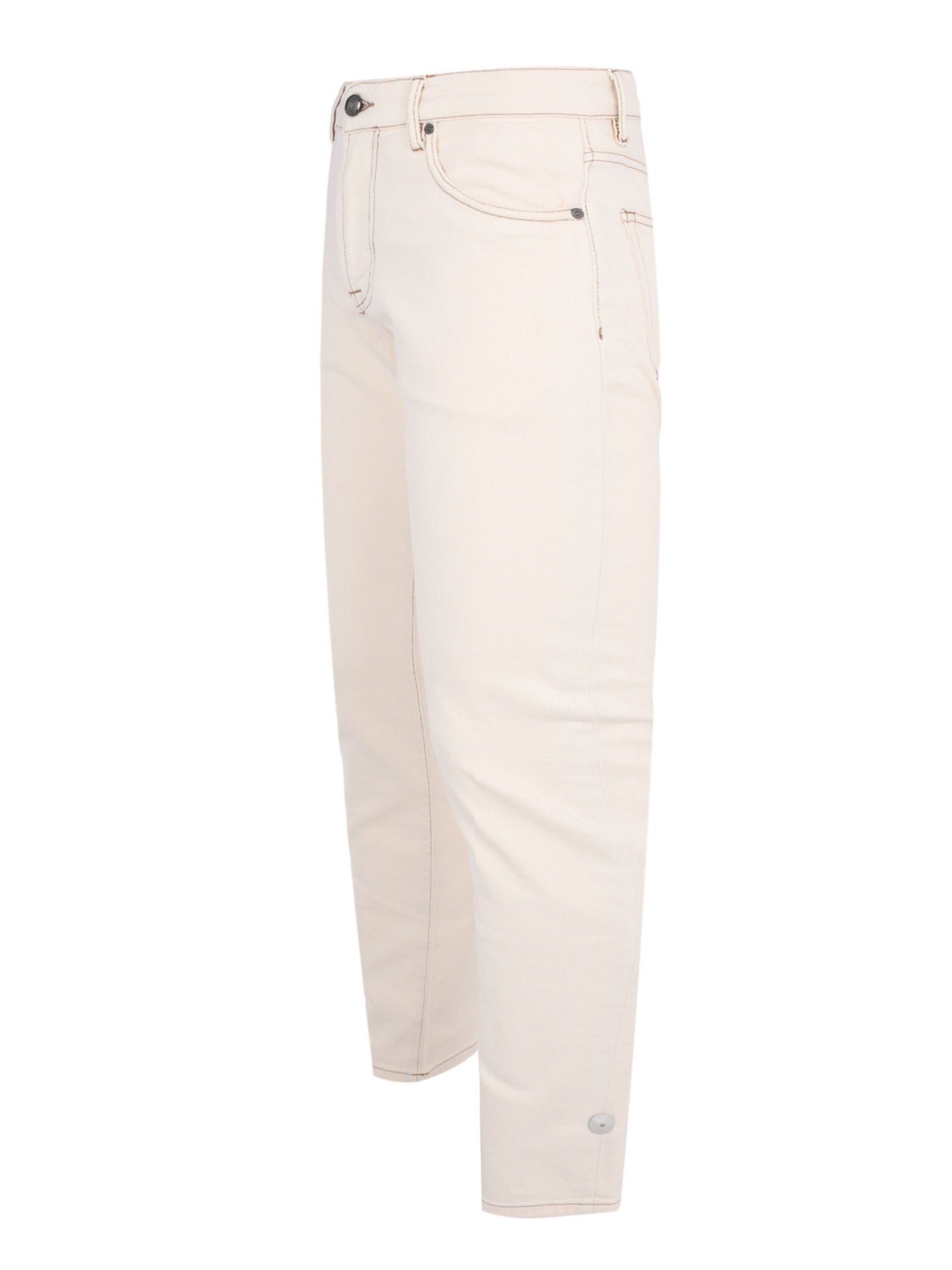 Natural colour 5 pockets jeans