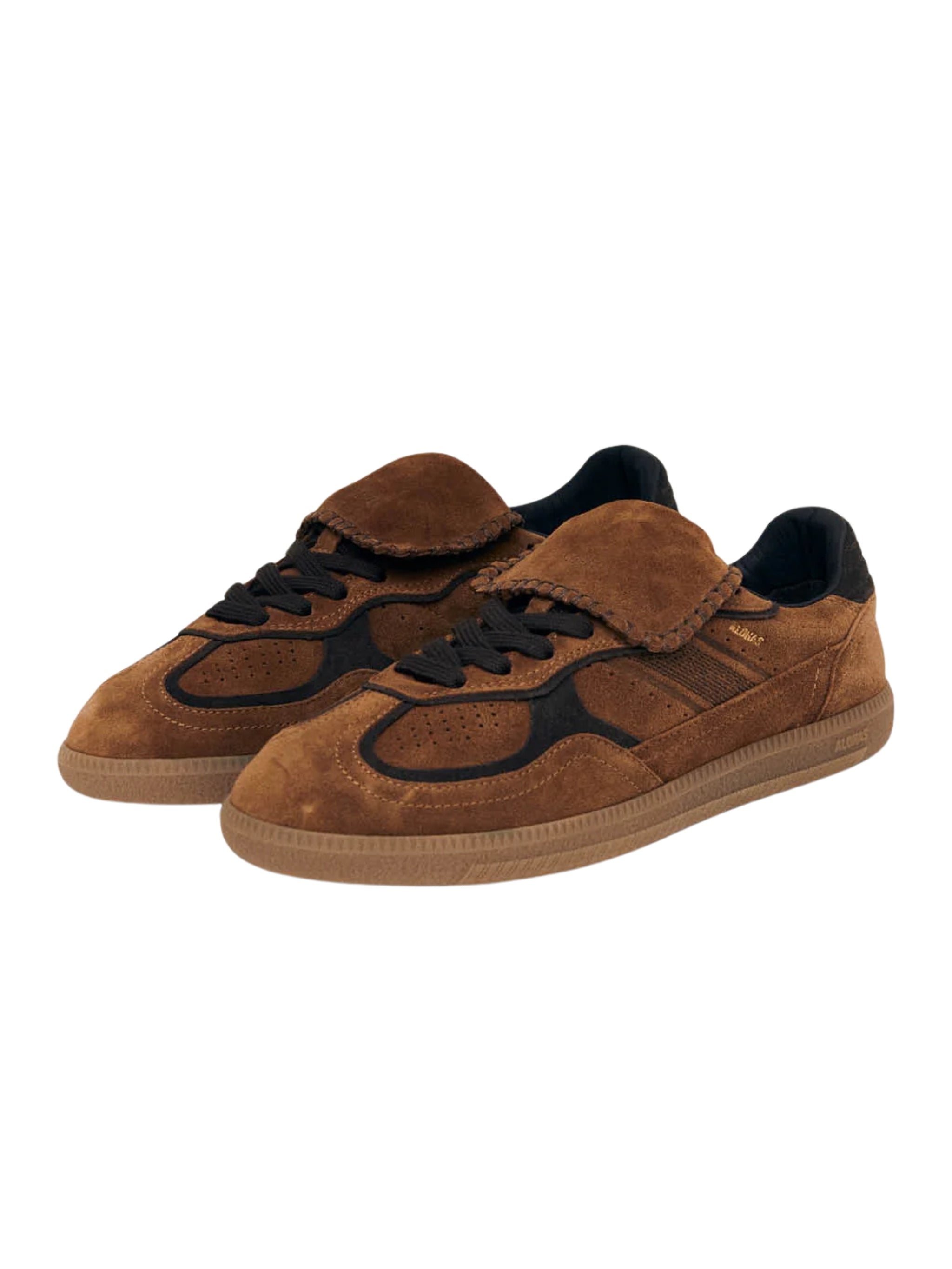 Tb.490 club suede brown leather sneakers