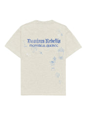 Dominus crest t-shirt greige