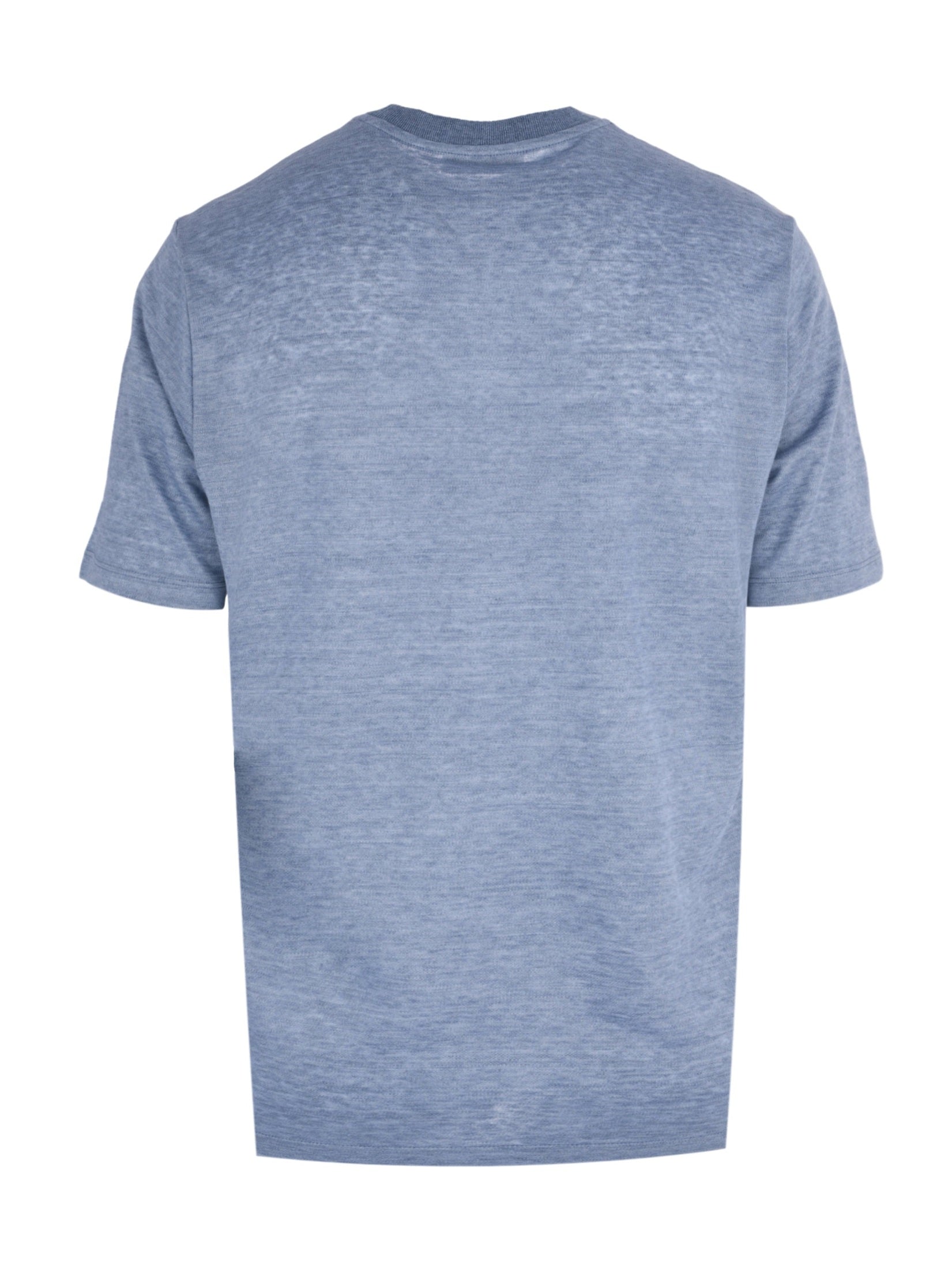 Short sleeves t-shirt delave linen jersey