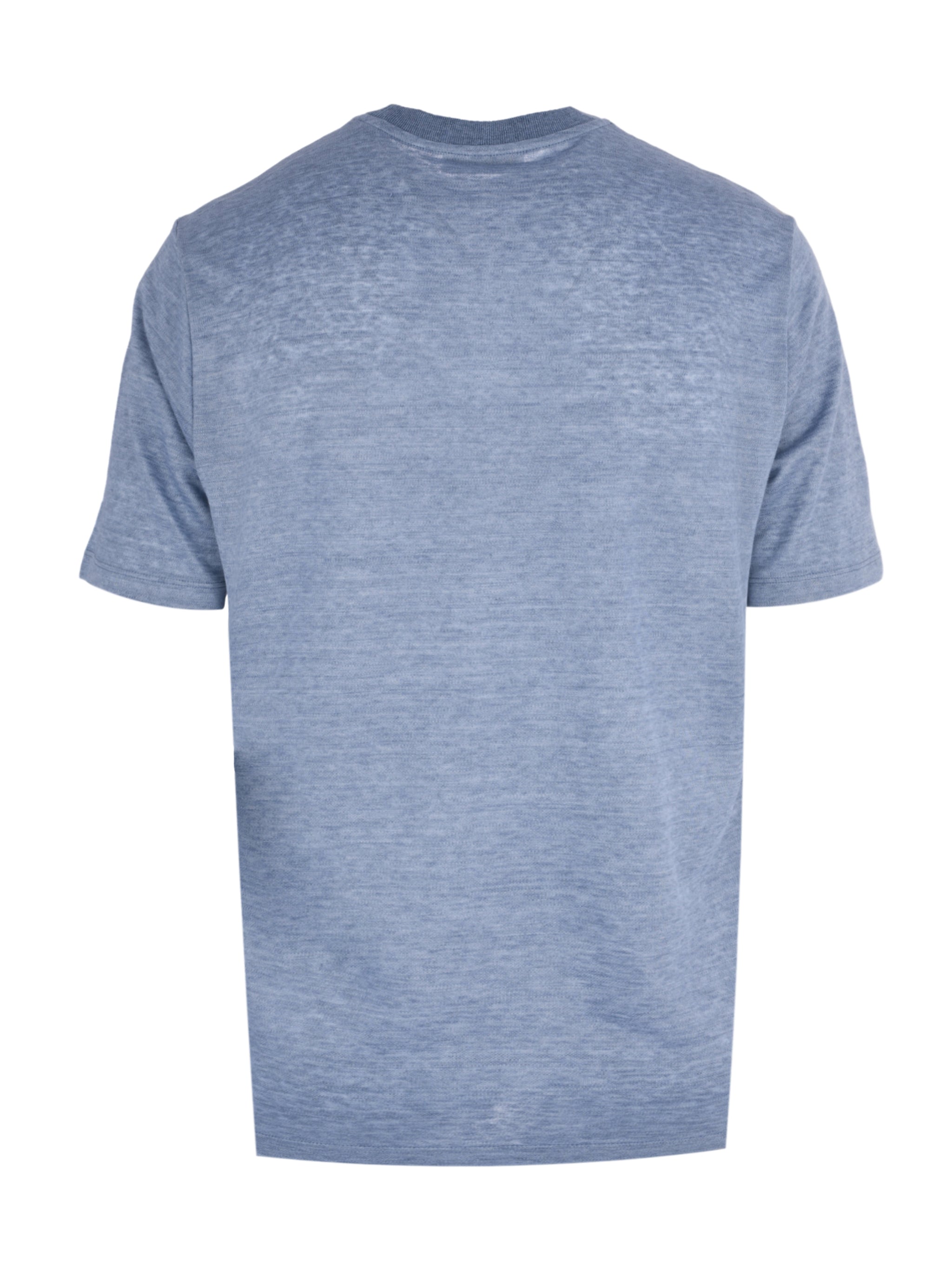 Short sleeves t-shirt delave linen jersey