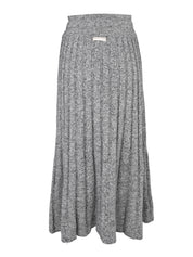 The pleated midi skirt in ink