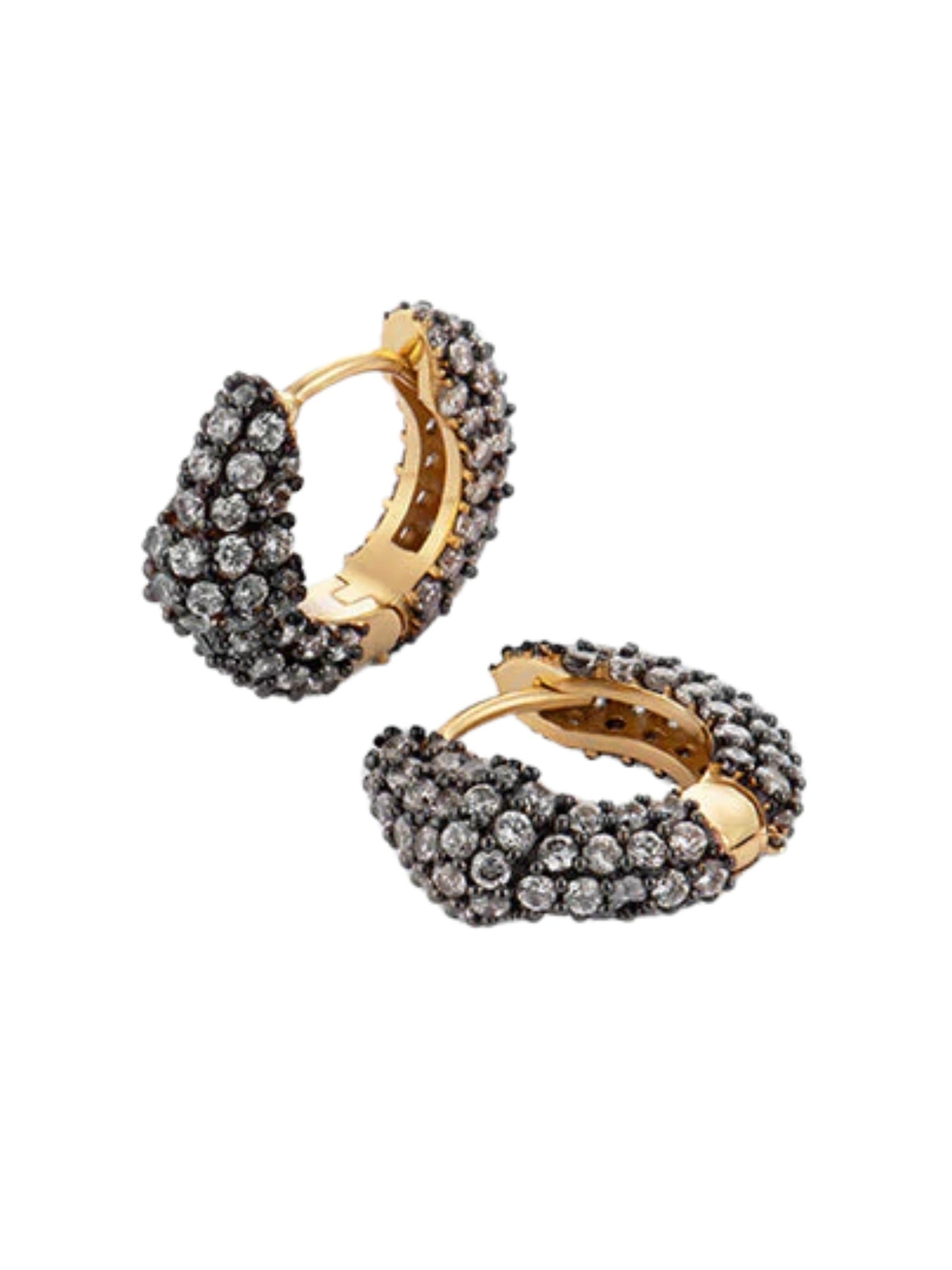 Crystal harmony hoops (mini)