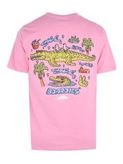Boardies mulga crocs crew neck t shirt