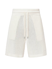 AMIRI CROCHET MESH SHORT