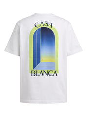 White & Lime Arches Short Sleeve T‑Shirt