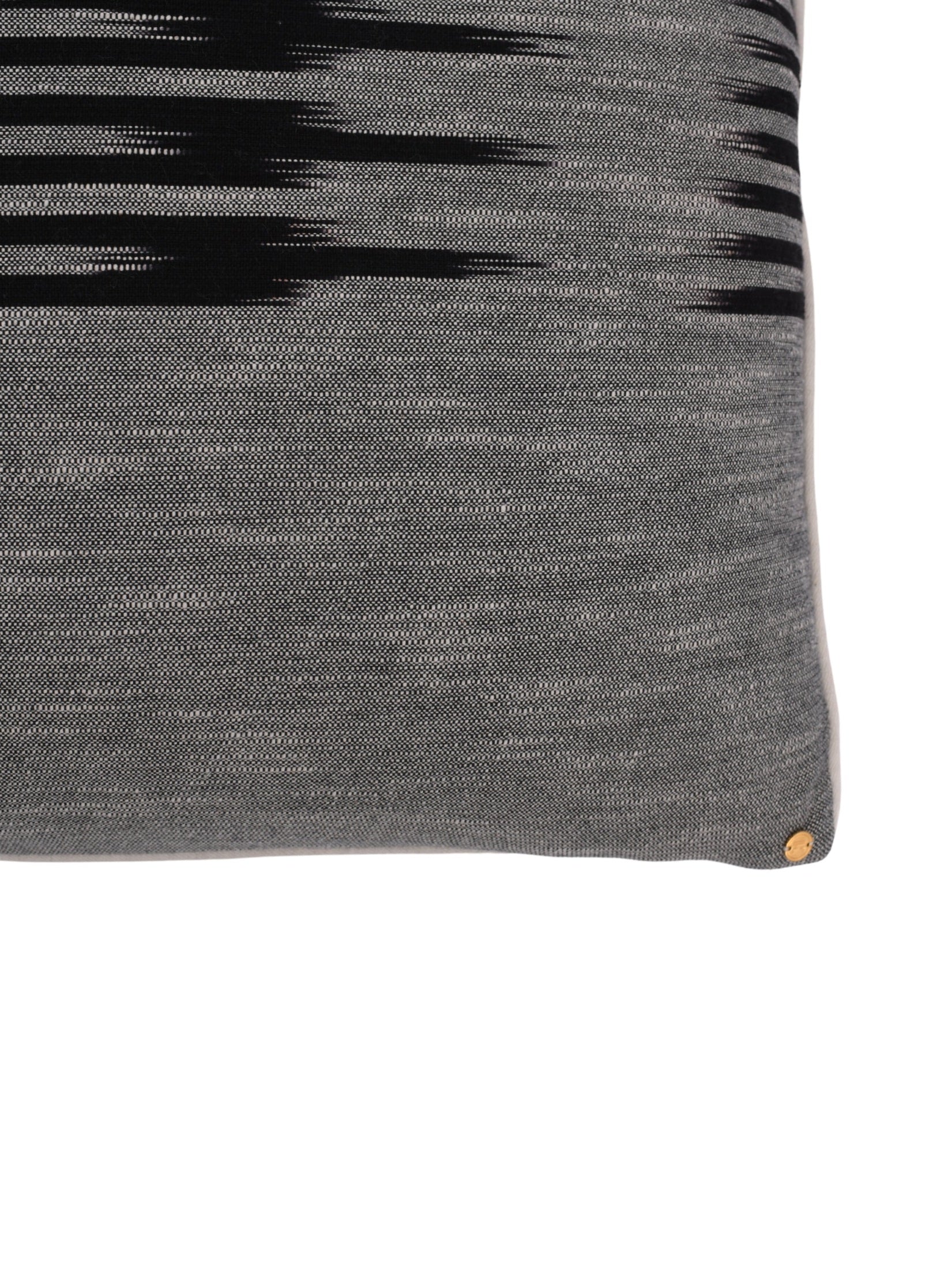 Peshtemal ikat cotton pillow