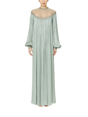 ELLIMA LUREX GEORGETTE KAFTAN GOWN