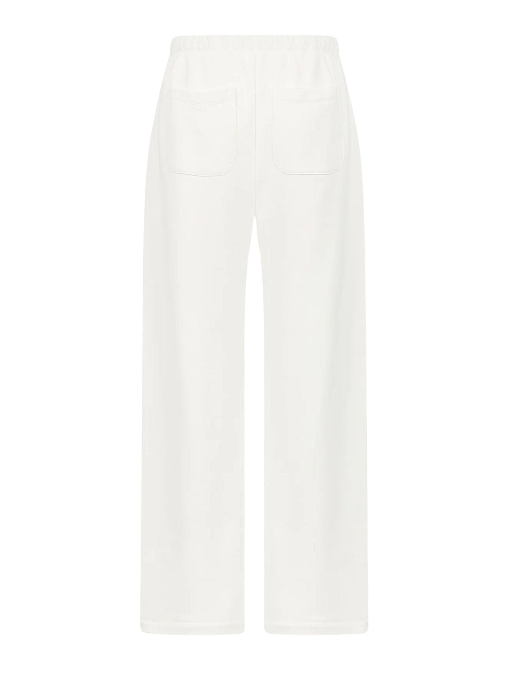 Wide sweatpants small logo
