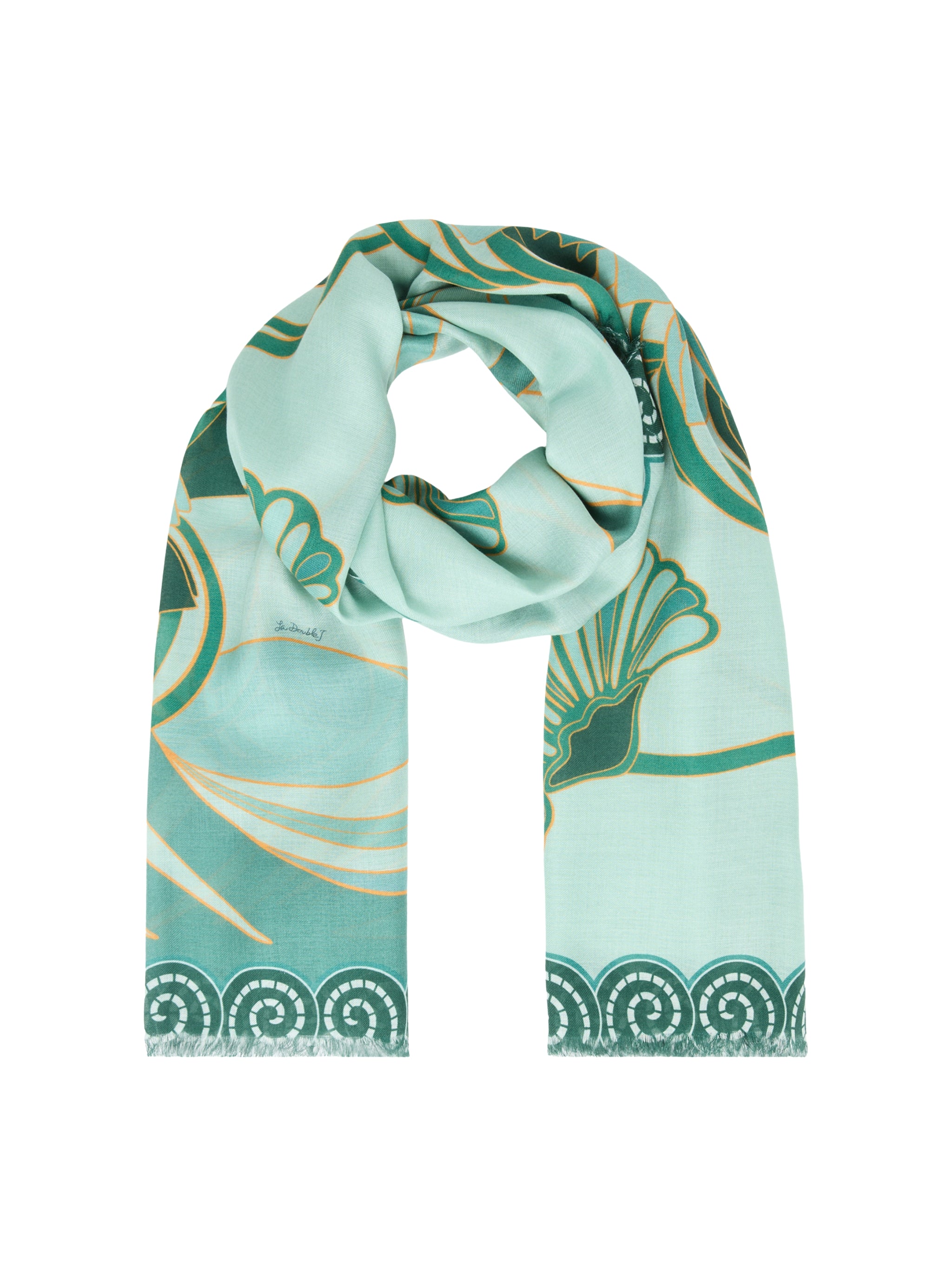 Scarf (70x180) blooming tulip placee