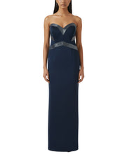 ELIVERA STRAPLESS GOWN