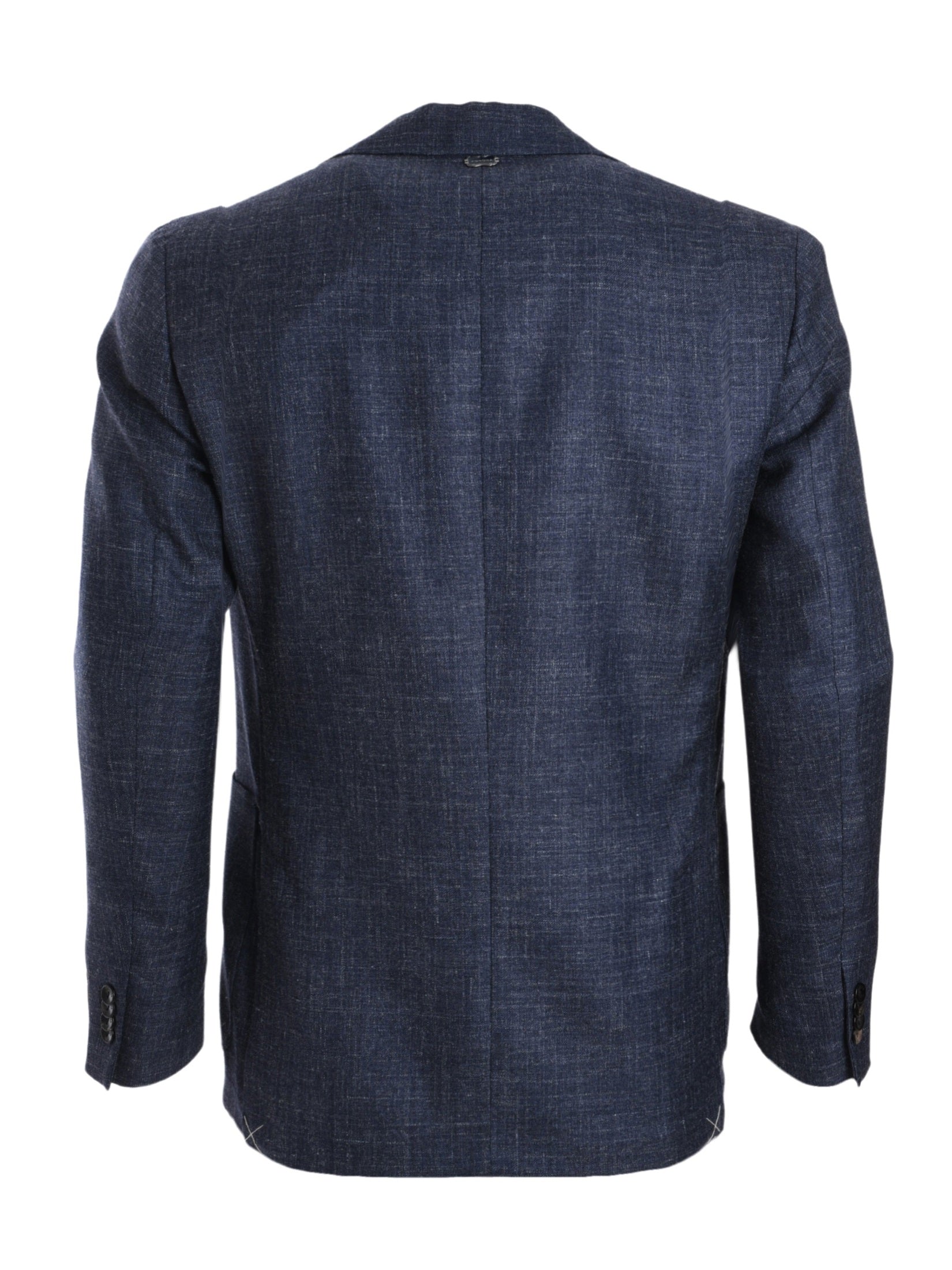 Jacket flamed wool silk linen