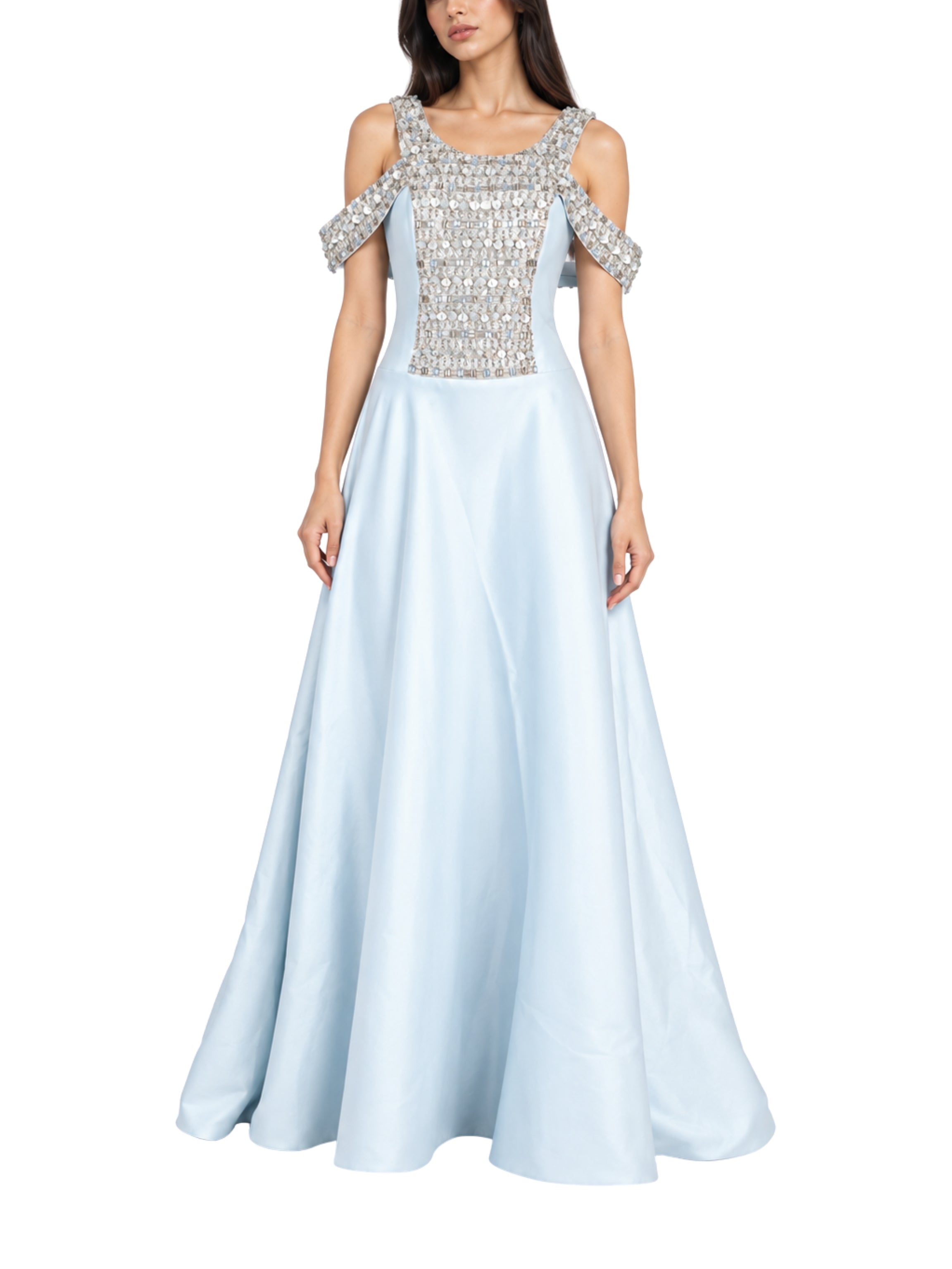 Loodyana Light Baby Blue Dress