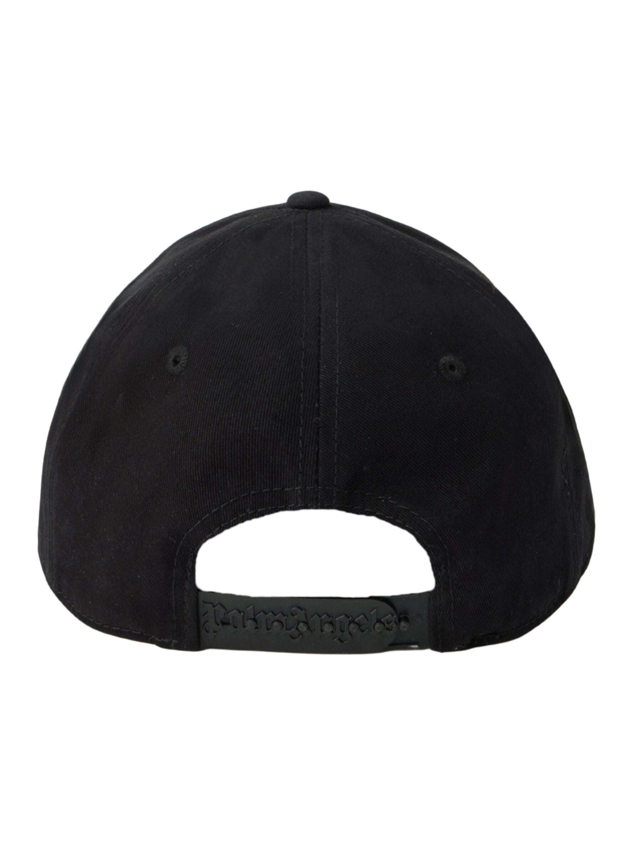 Curved logo visor cap