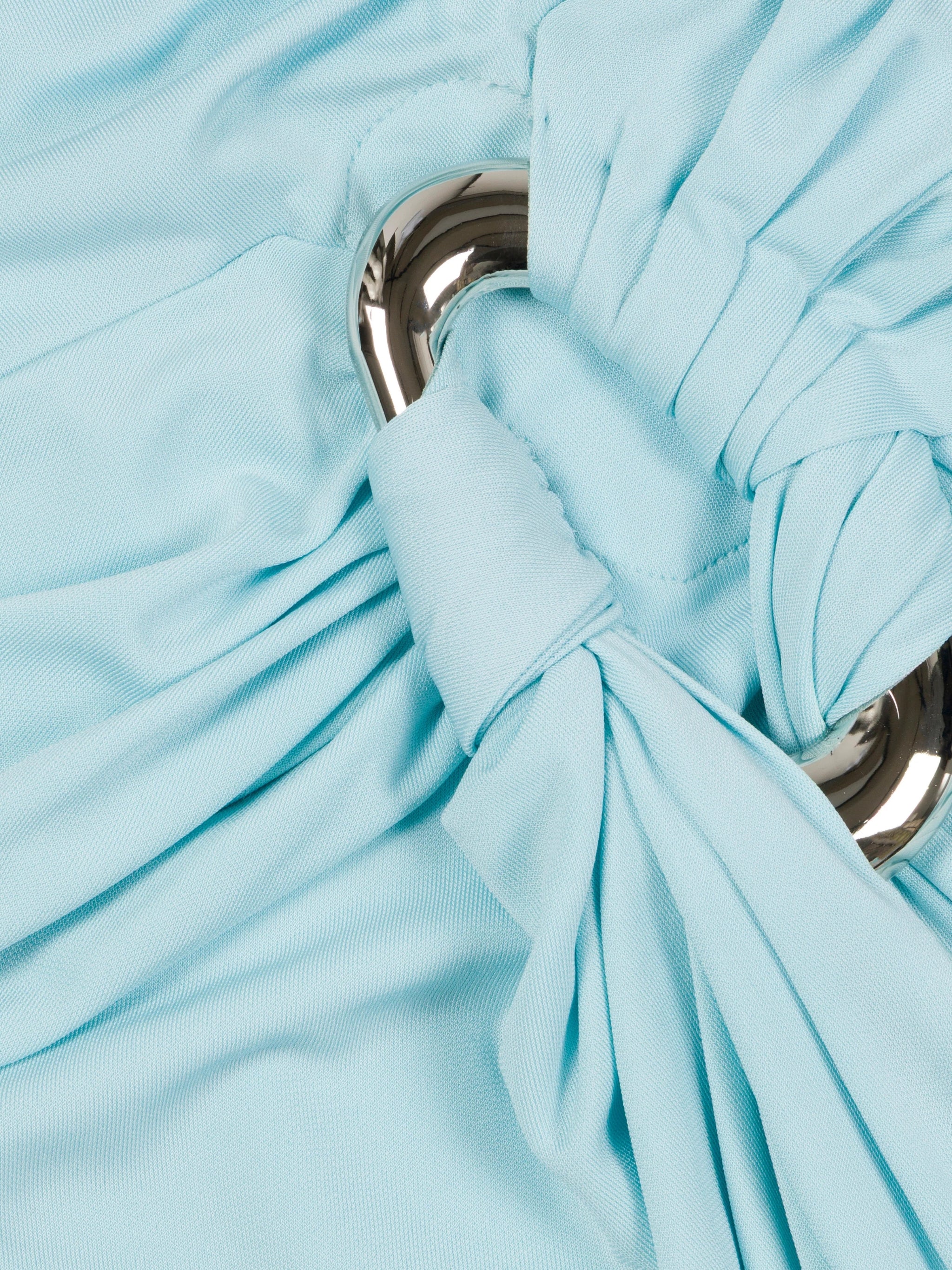 Emma Strapless Draped Jersey Bustier Gown