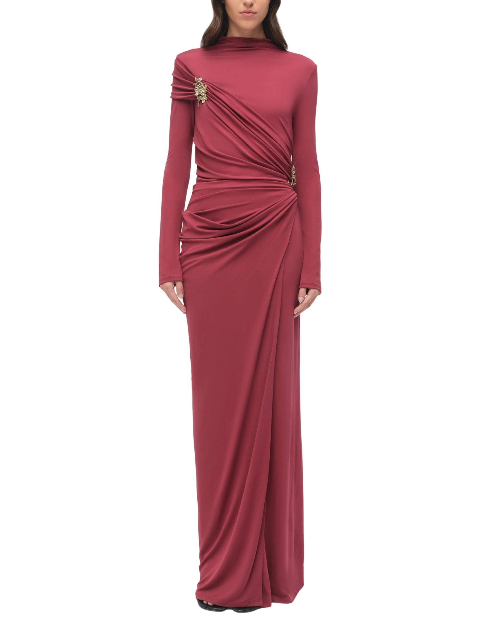 Izadora l/s midi dress