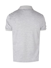 Cotton and silk short sleeves polo