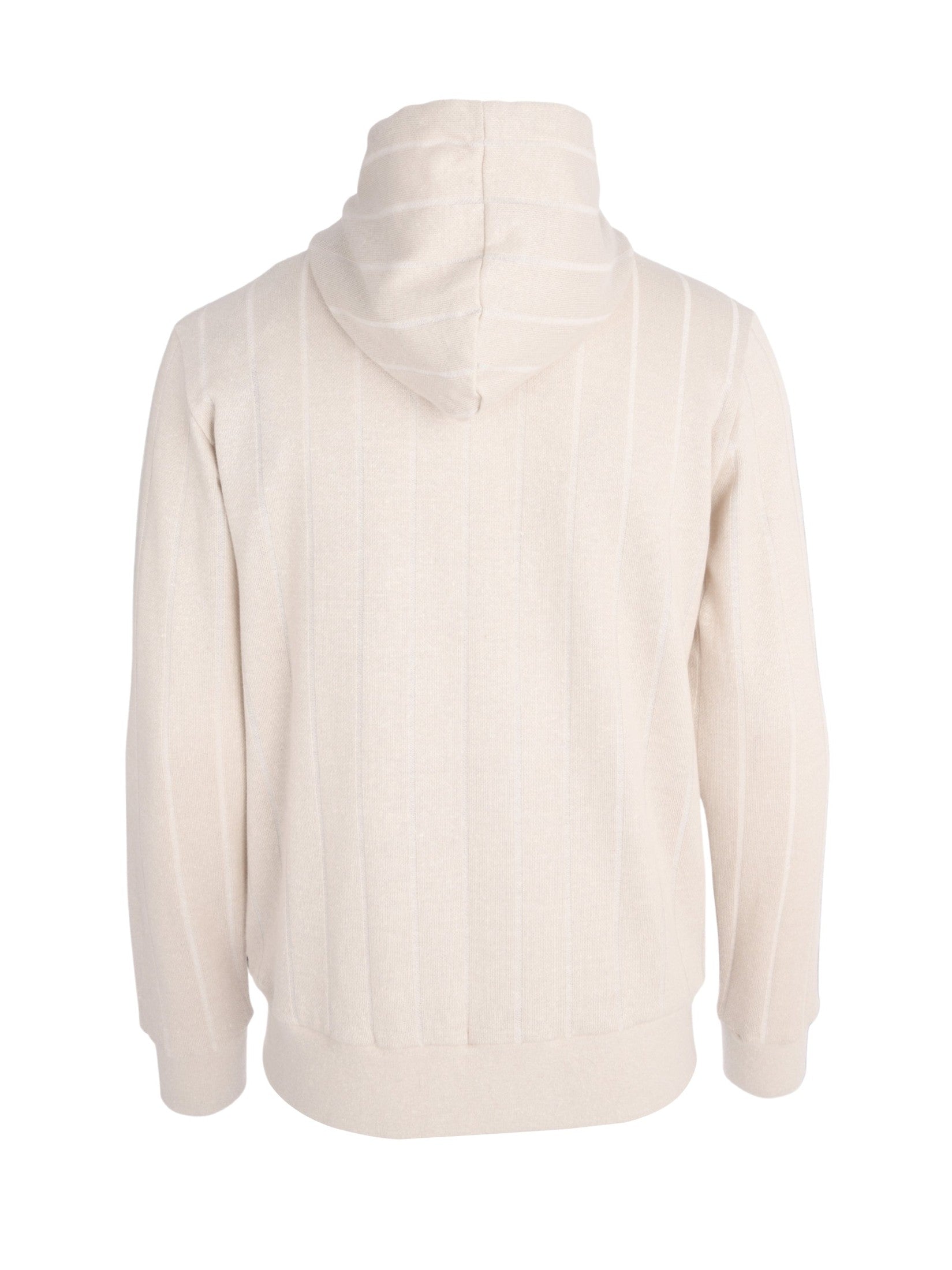 Hooded full zip sweatshirt