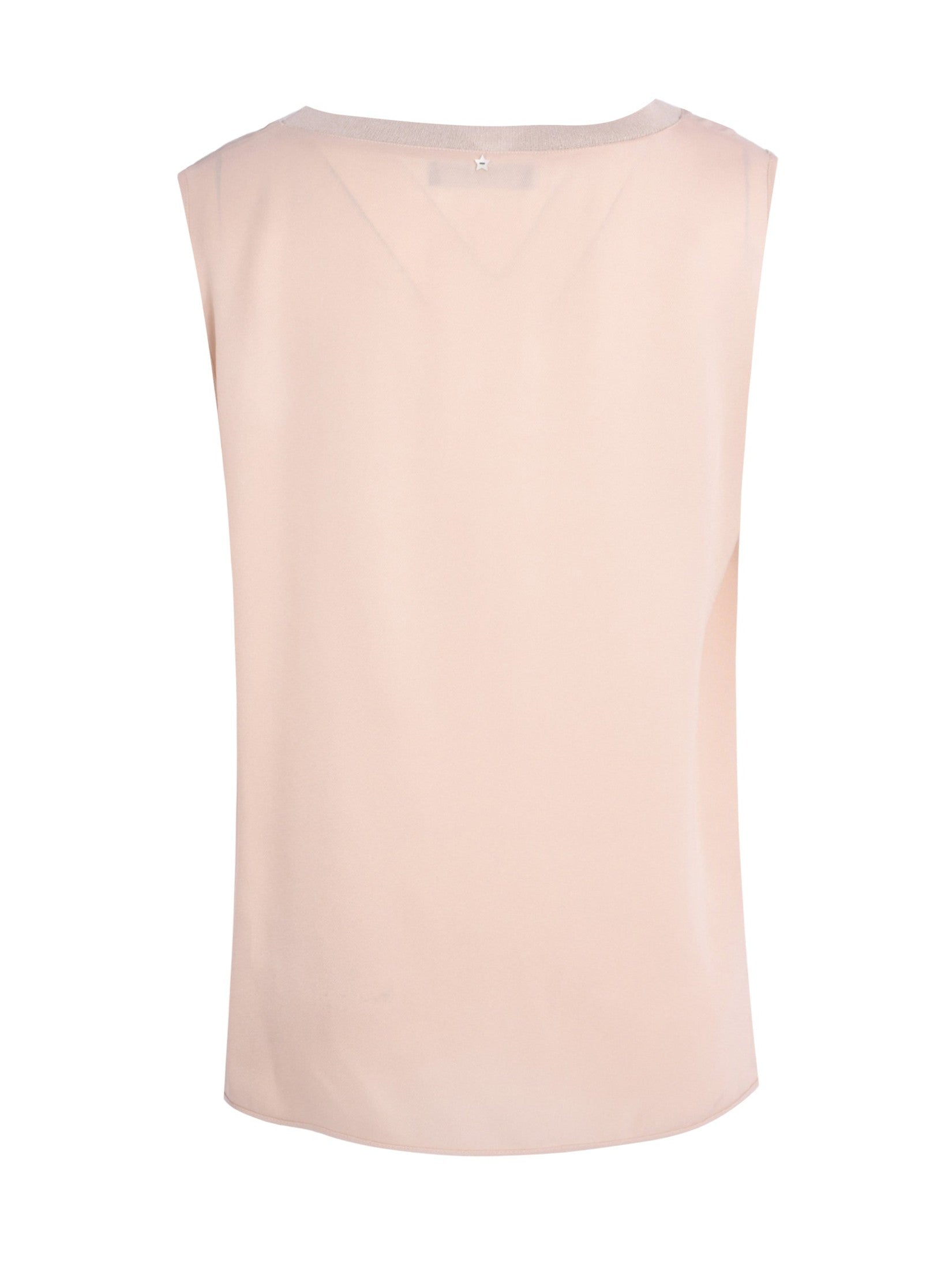 Silk blend tank top gemini