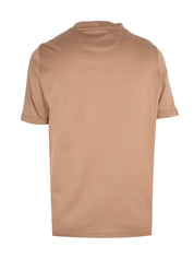 Light Brown Cotton T-Shirt