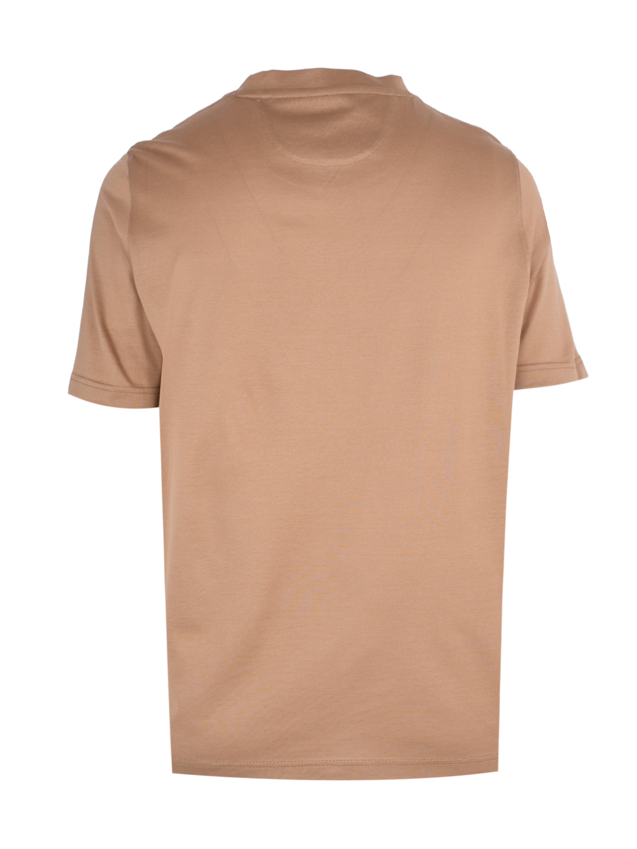 Light Brown Cotton T-Shirt