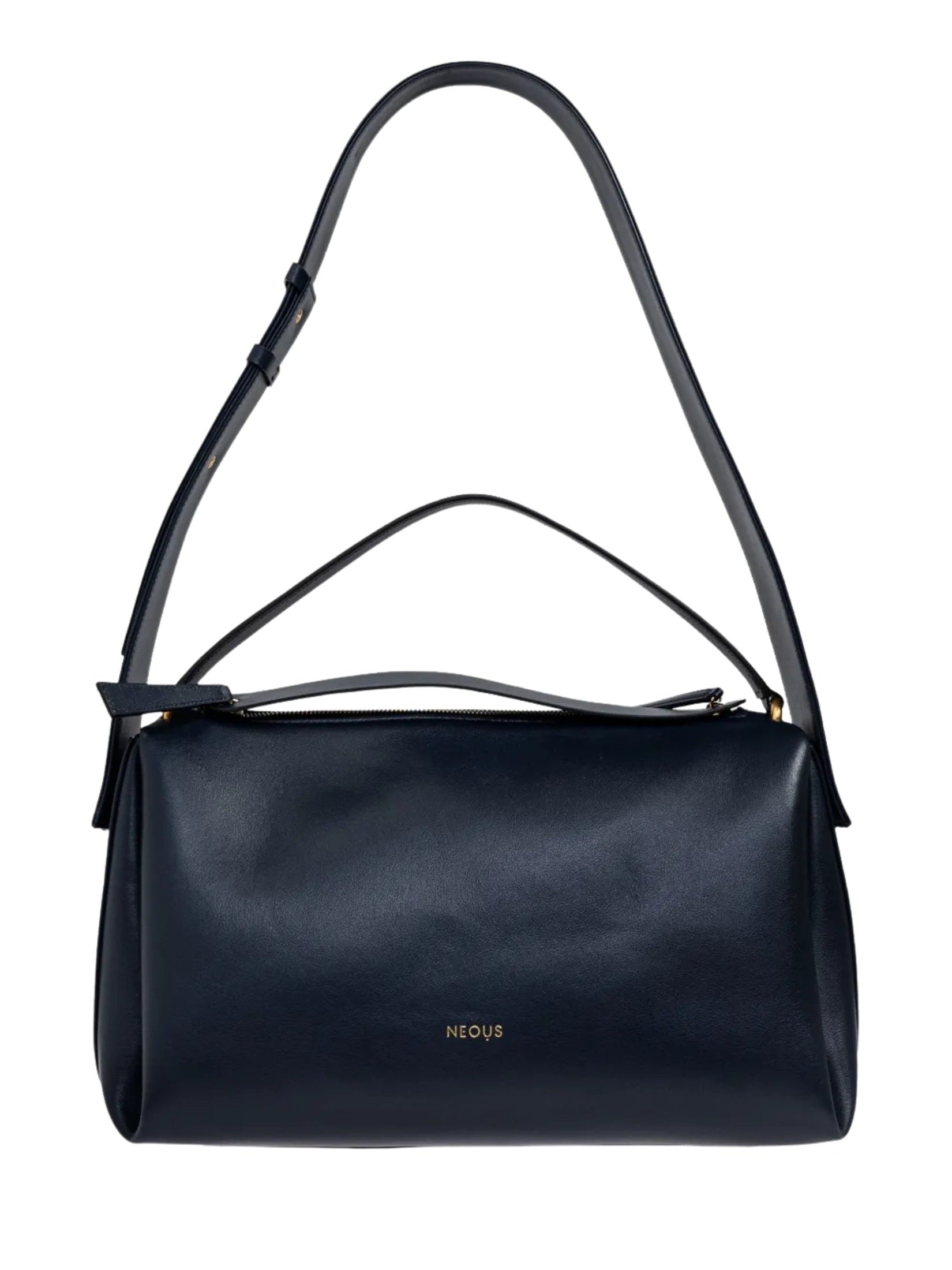 Scorpius zip leather tote bag