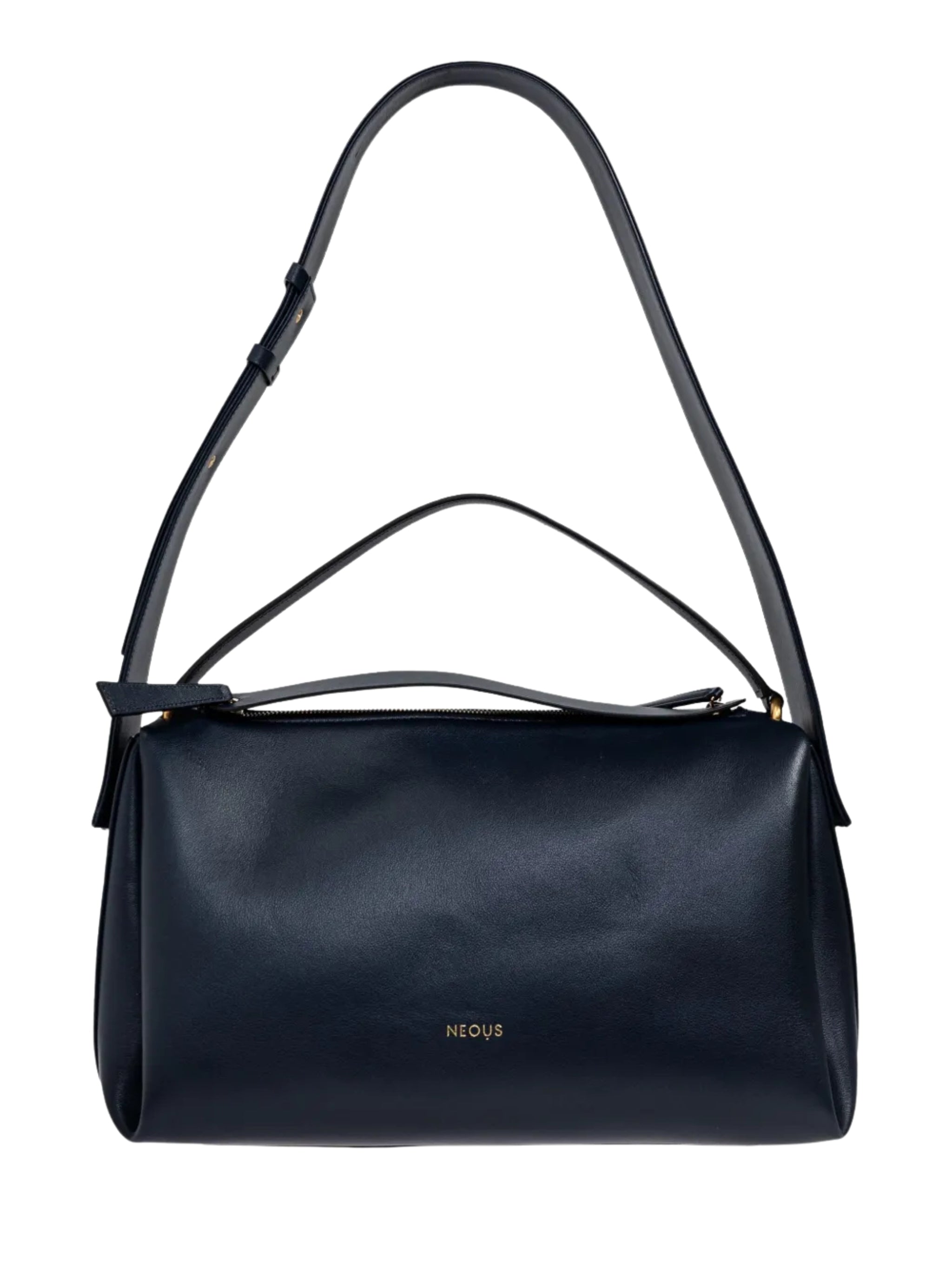 Scorpius zip leather tote bag