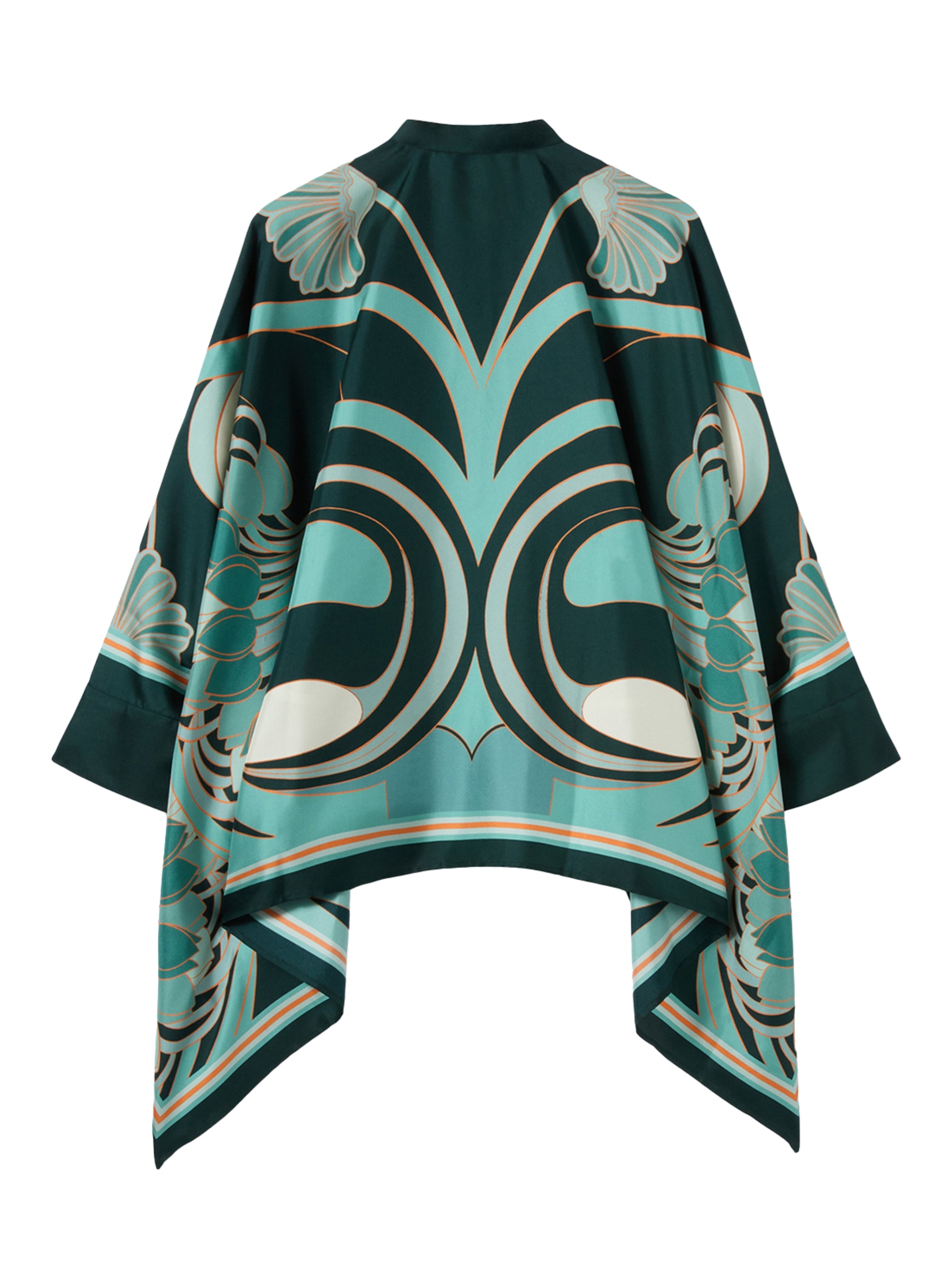 Foulard shirt (placee) blooming tulip placee