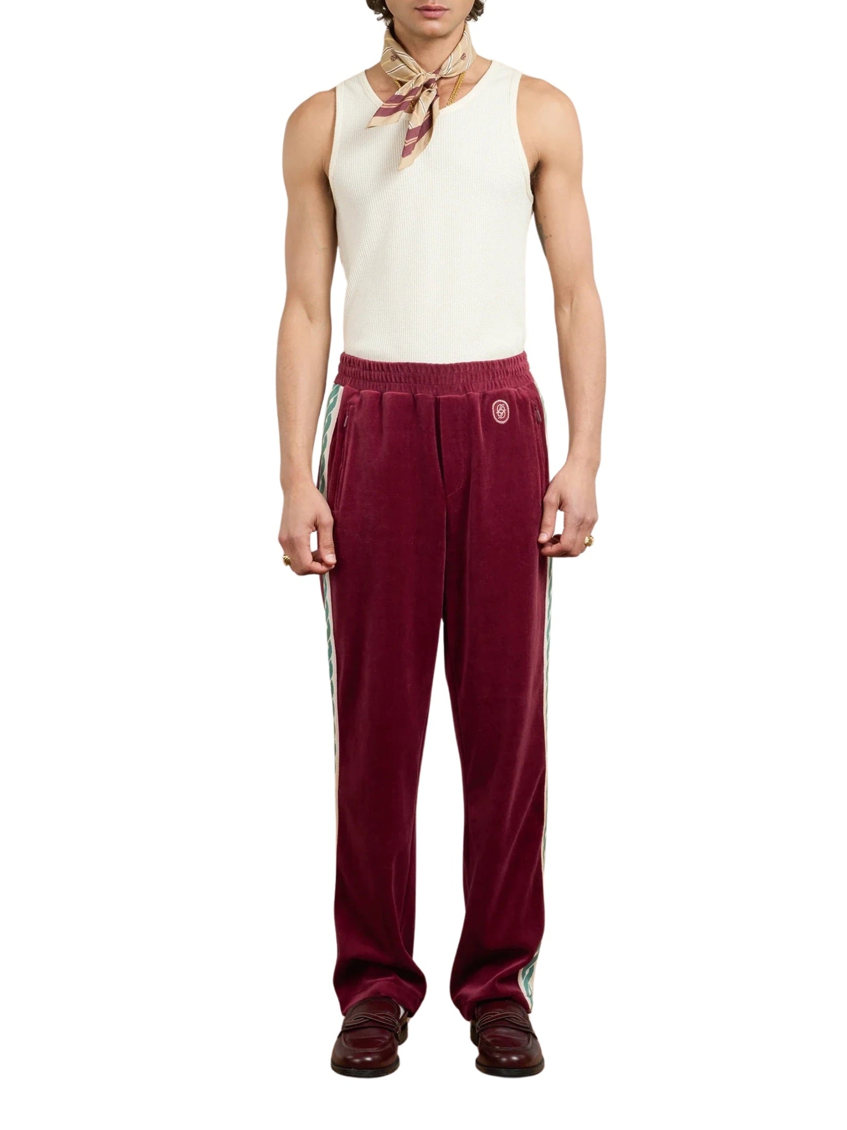 Le pantalon survetement velours