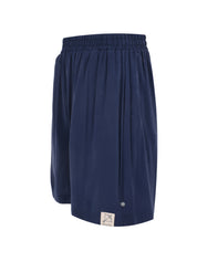 Elasticated-waist Cupro shorts