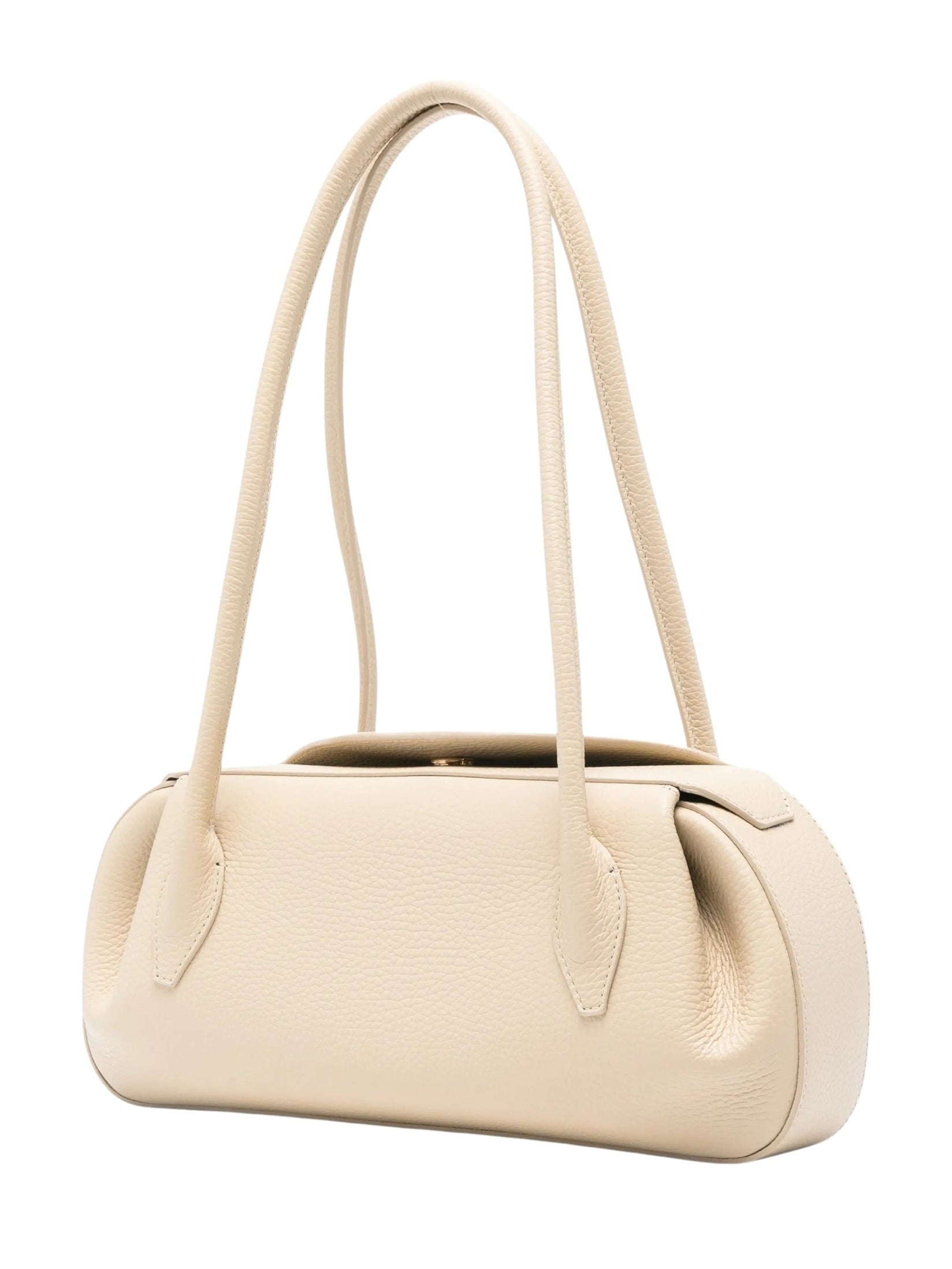 Oyster shoulder bag pebble grain leather