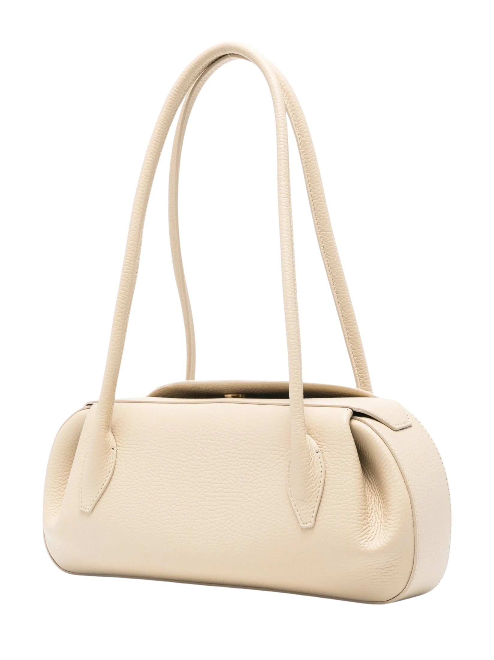 Oyster shoulder bag pebble grain leather
