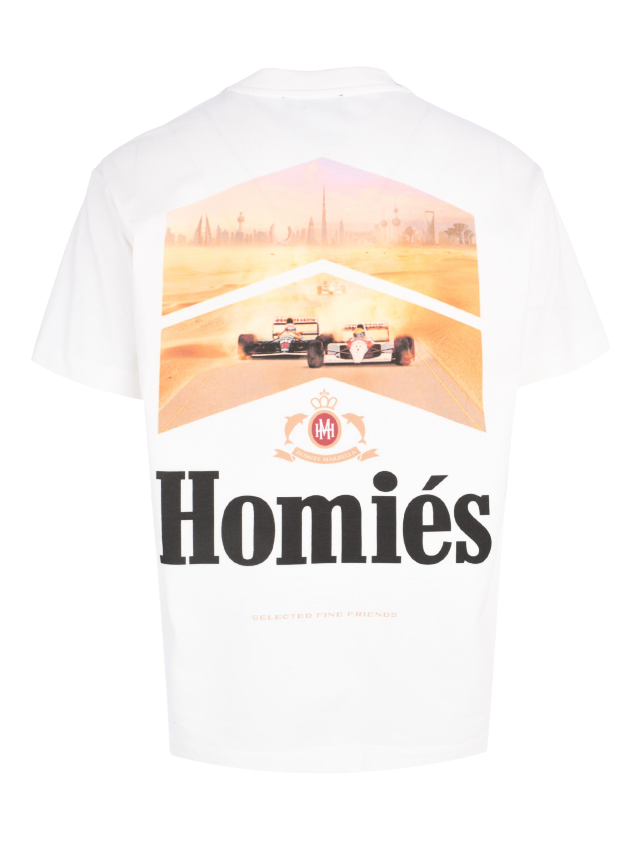 RACING GCC T-SHIRT VINTAGE WHITE