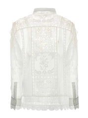 Aster embroidered blouse
