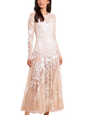 ROSA SHEER ANKLE GOWN