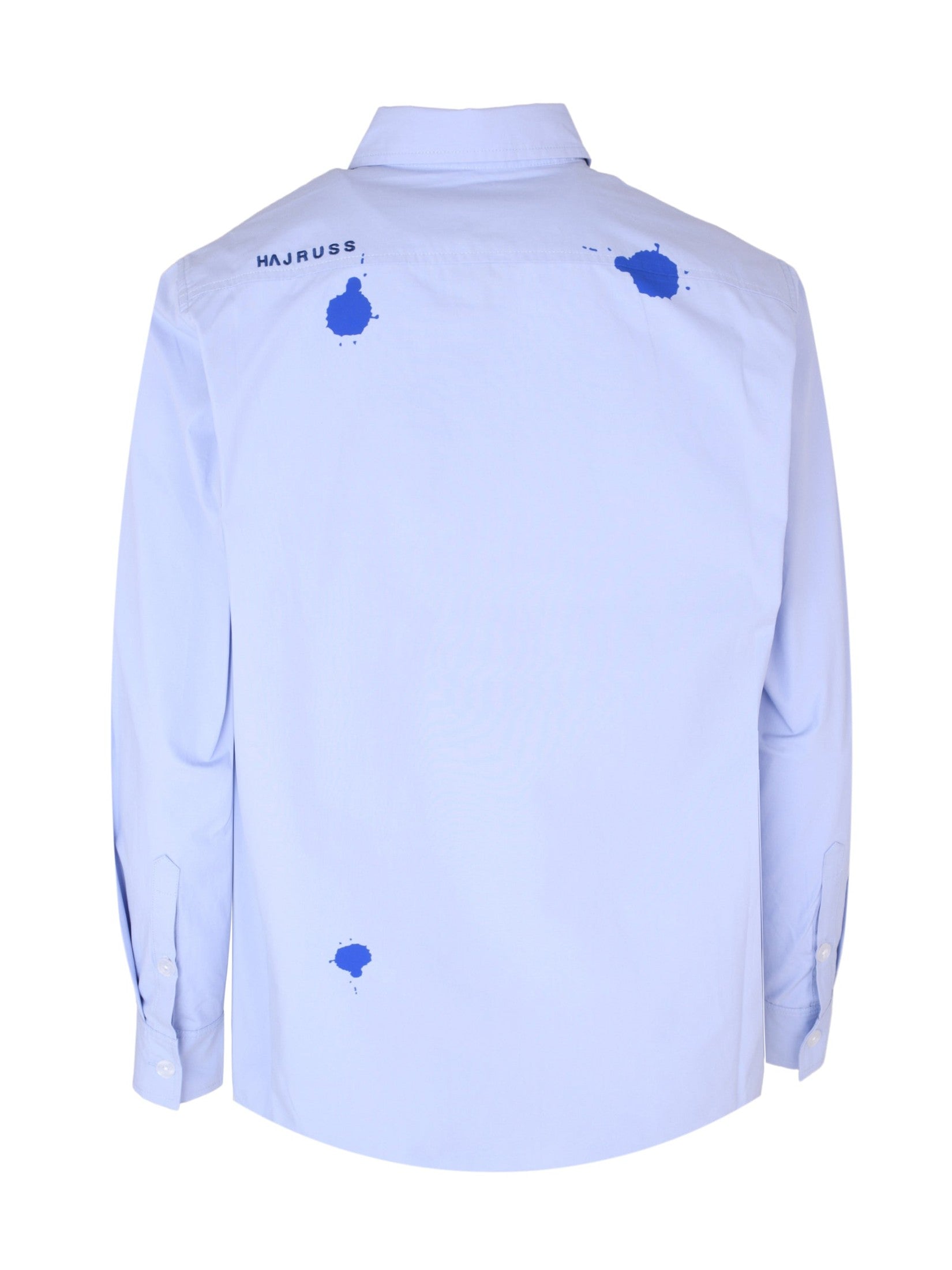 Blue dolphin cotton shirt