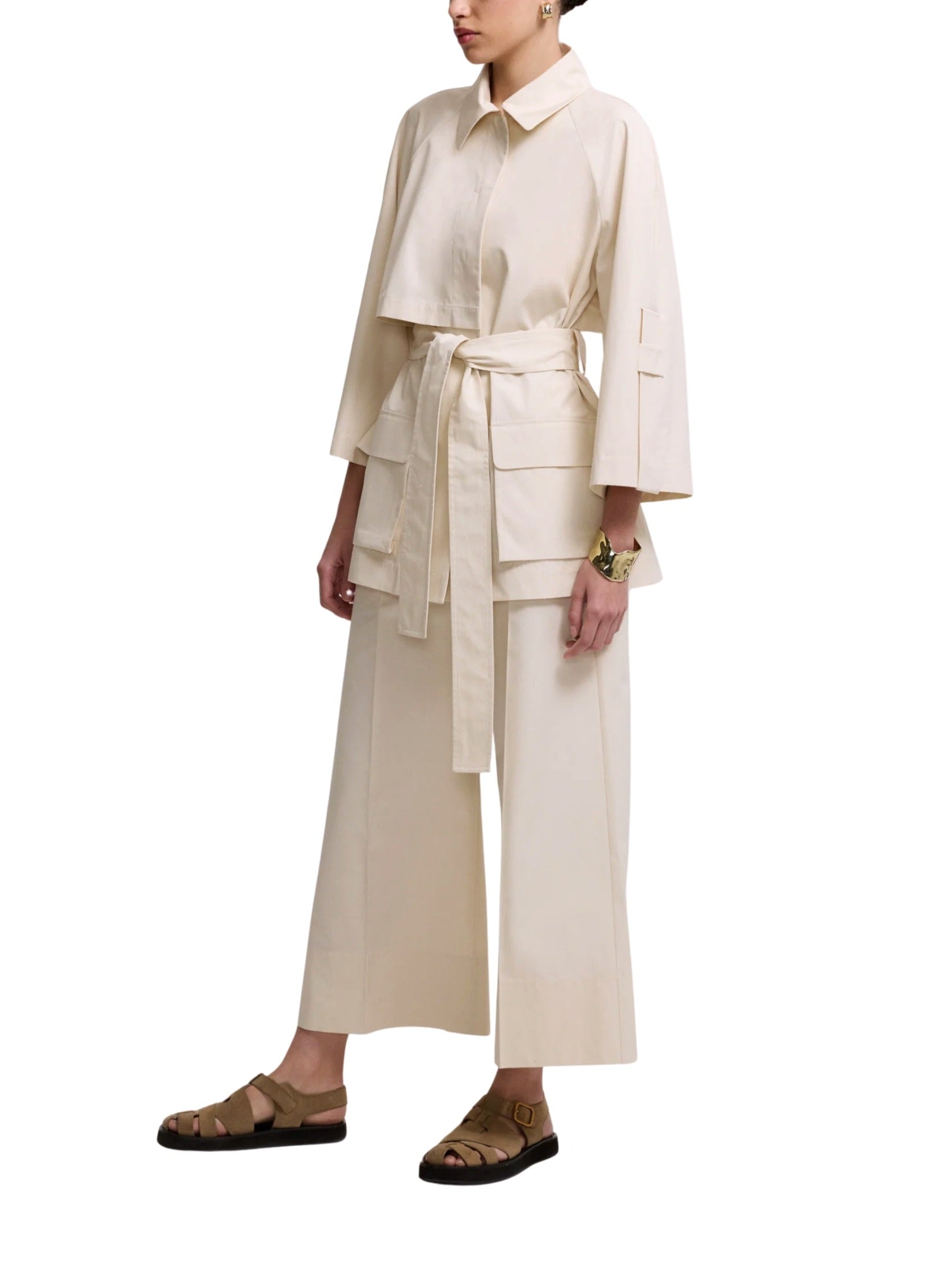 Cotton beige jacket
